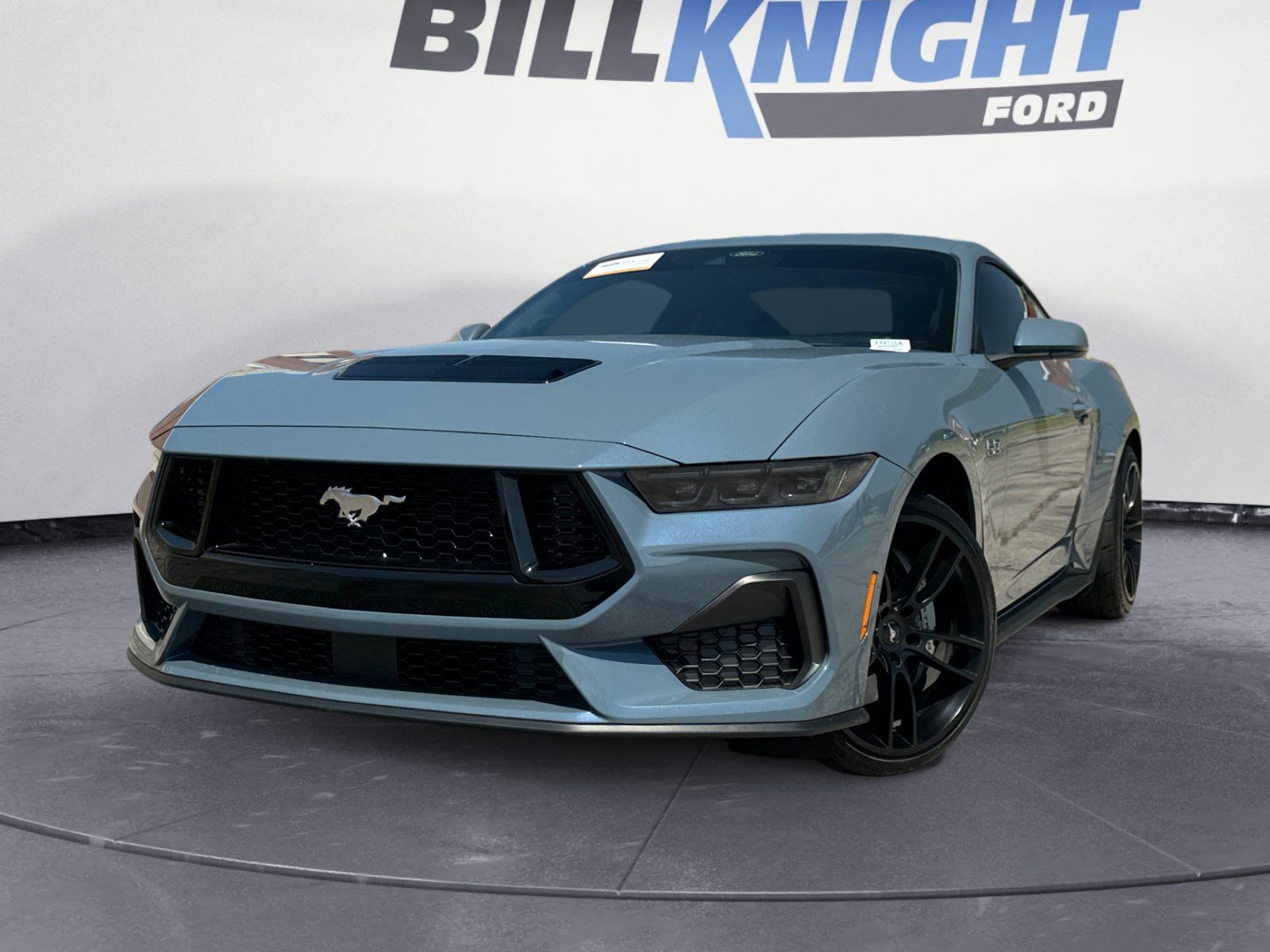 Vapor Blue 2025 Ford Mustang Coupe Rear-Wheel Drive 6-Speed Manual
