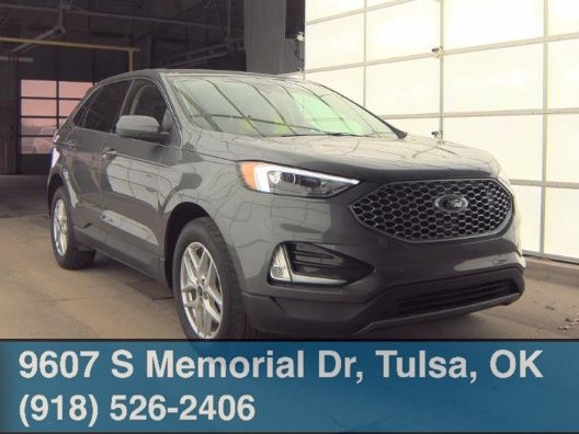 Gray Metallic 2024 Ford Edge SEL AWD SUV / Crossover All-Wheel Drive 8-Speed Automatic