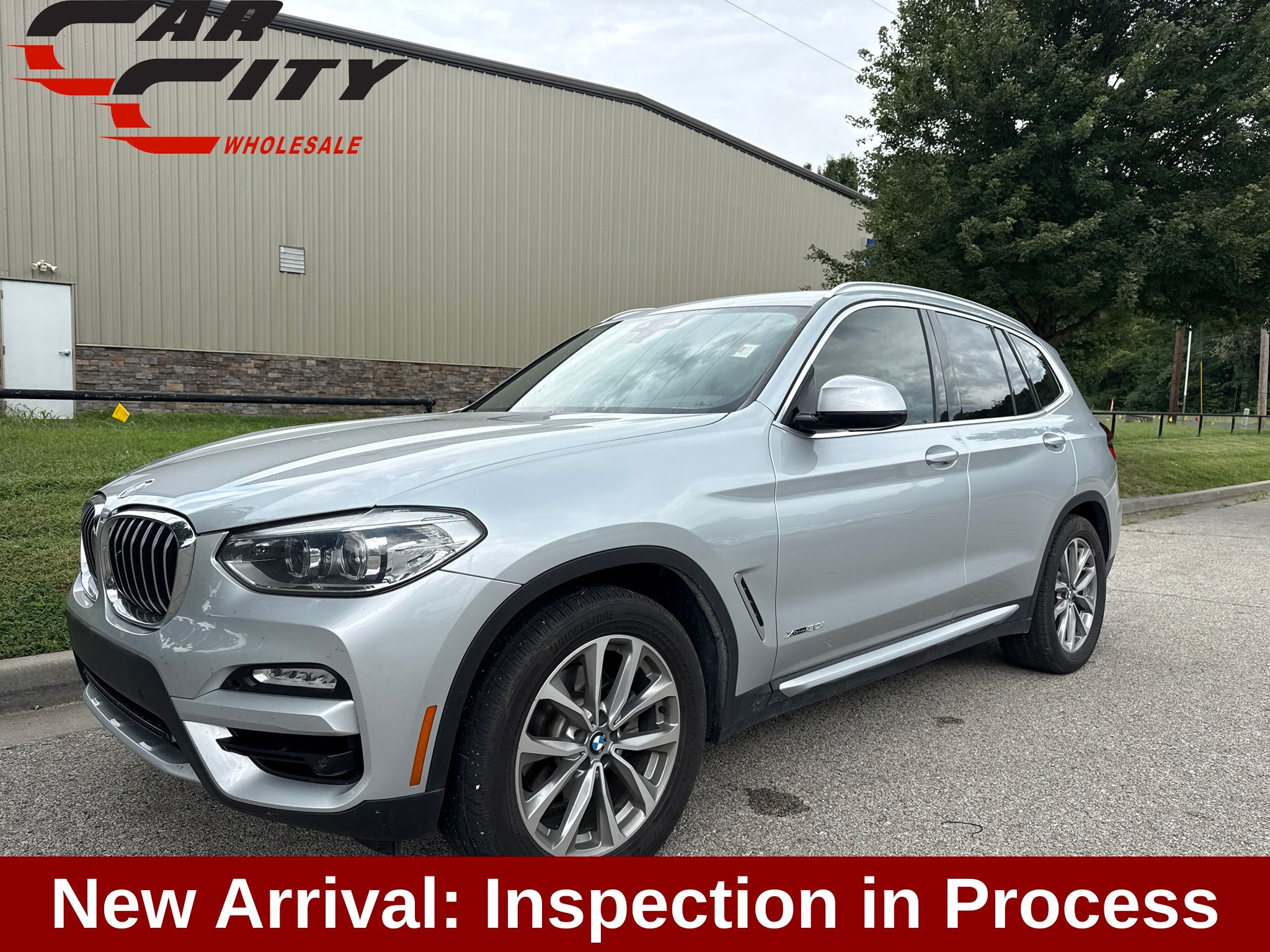 Glacier Silver Metallic 2018 BMW X3 SUV / Crossover All-Wheel Drive 8-Speed Automatic