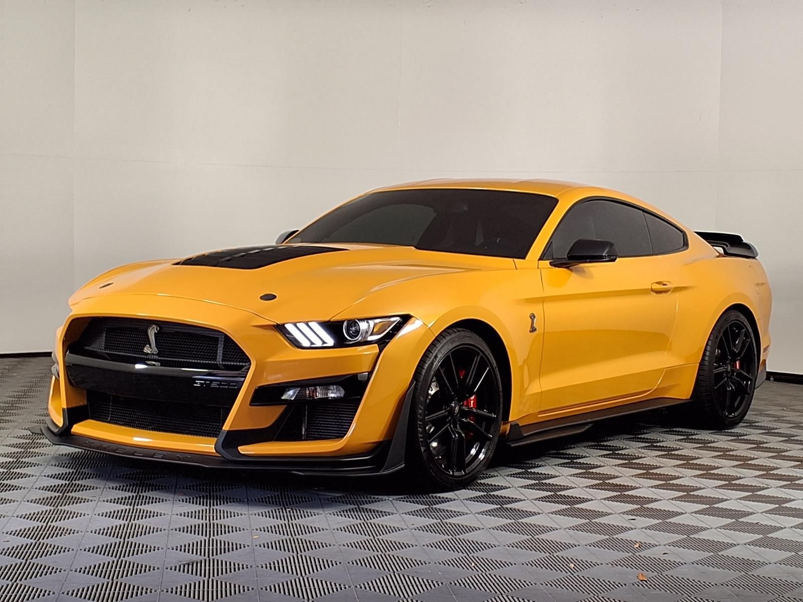 Used Orange Metallic 2022 Ford Mustang Shelby GT500 for Sale in