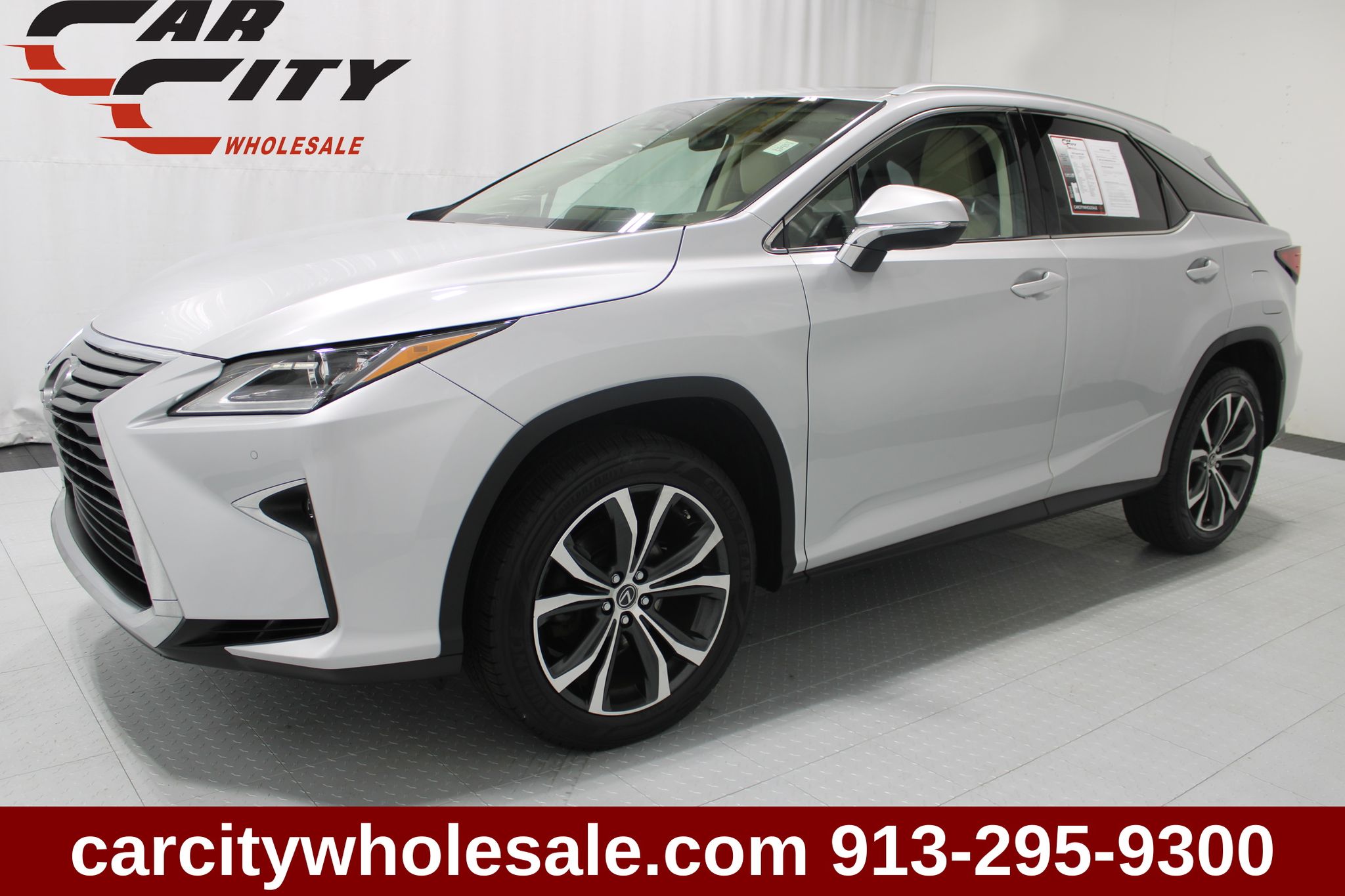 Silver 2019 Lexus RX SUV / Crossover All-Wheel Drive 8-Speed Automatic