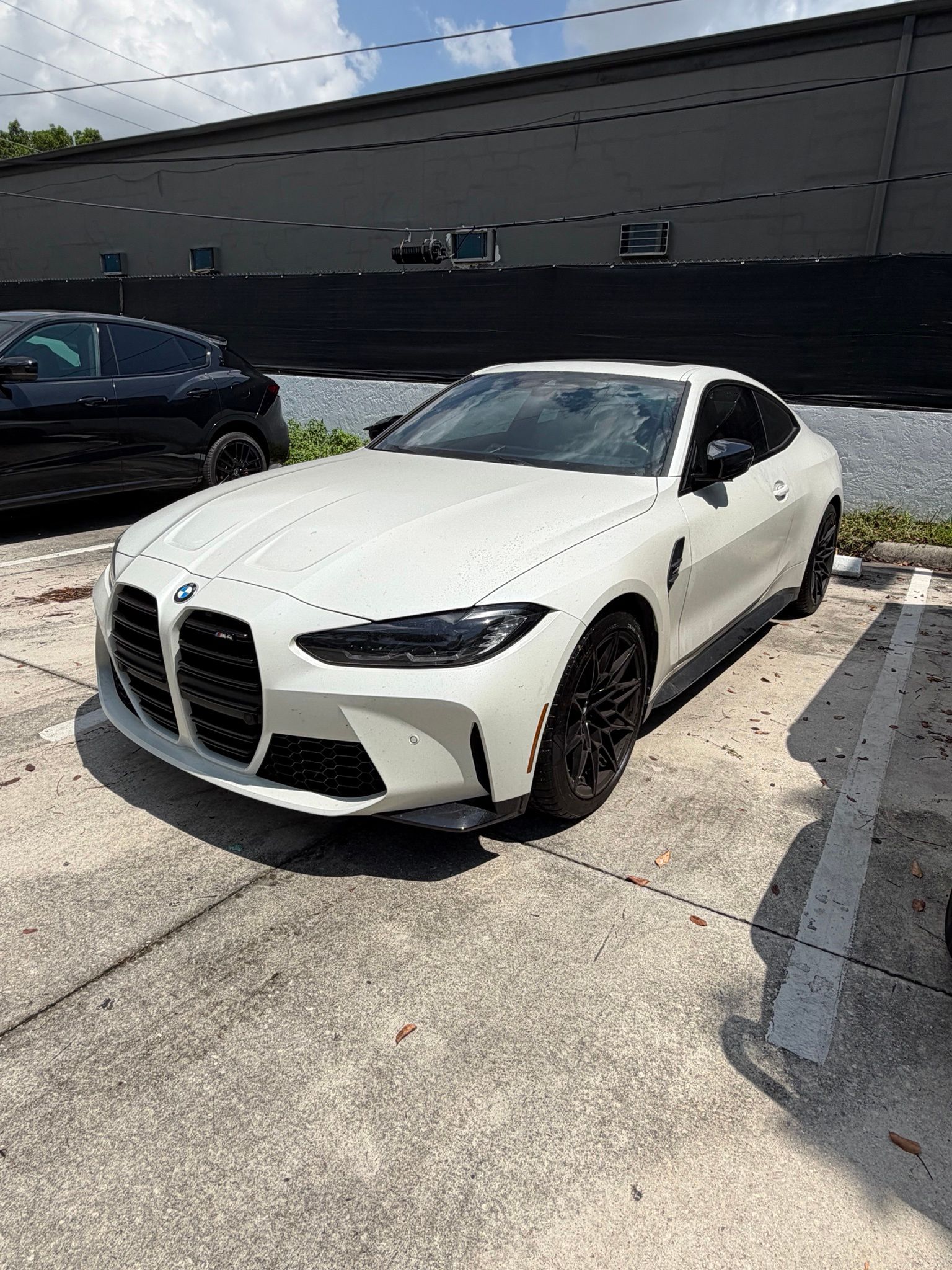 Frozen Brilliant White Metallic 2024 BMW M4 Coupe Rear-Wheel Drive 6-Speed Manual