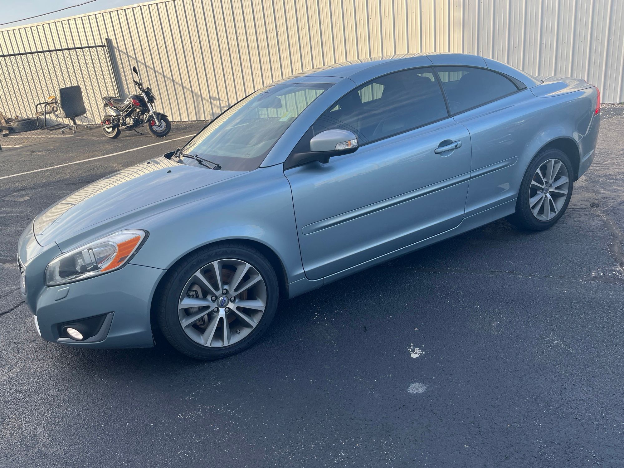 Celestial Blue Metallic 2013 Volvo C70 Convertible Front-Wheel Drive 5-Speed Automatic