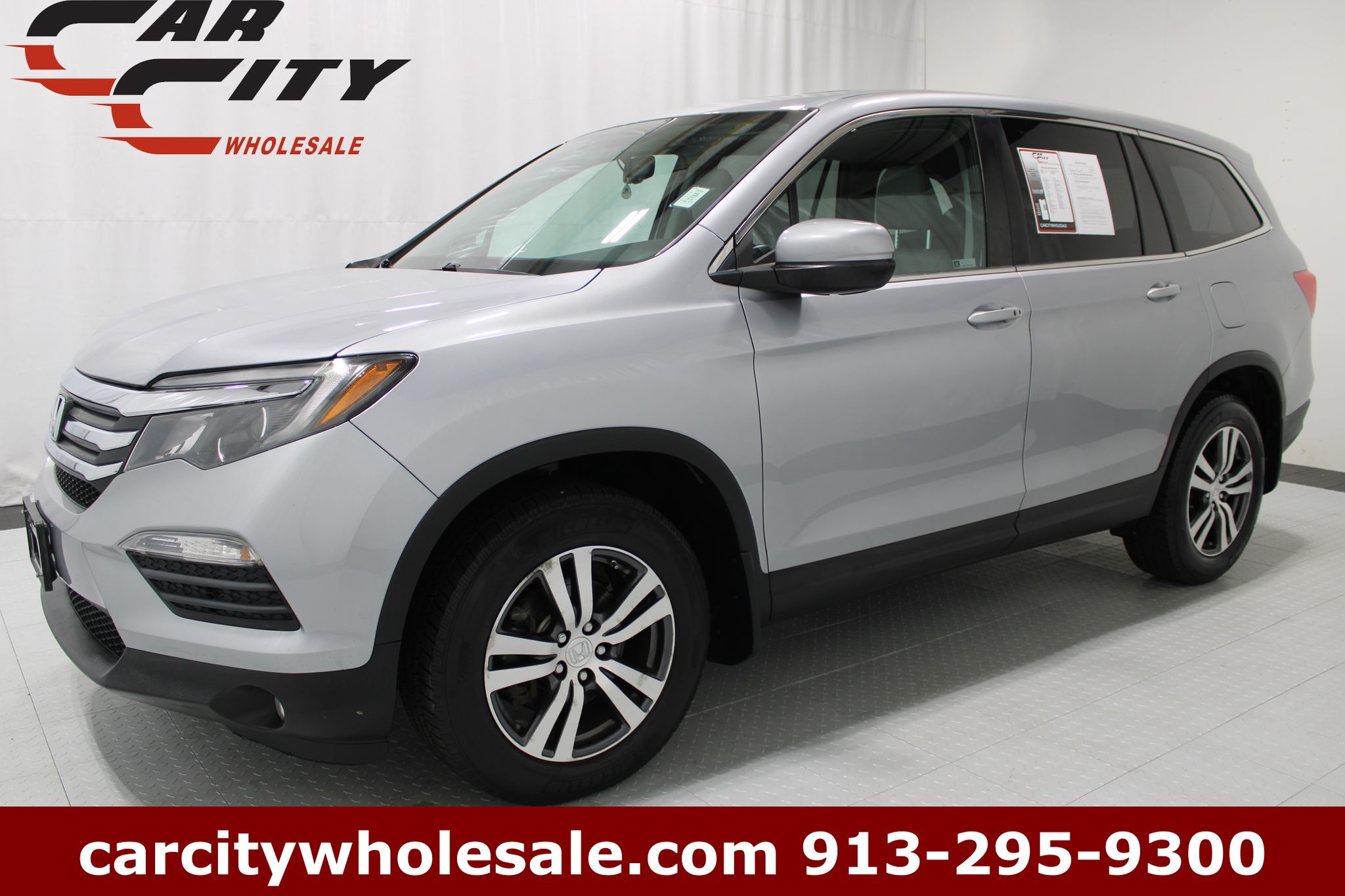 Silver 2018 Honda Pilot SUV / Crossover All-Wheel Drive 6-Speed Automatic