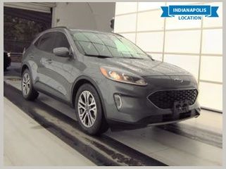 Gray 2021 Ford Escape SEL FWD SUV / Crossover Front-Wheel Drive 8-Speed Automatic