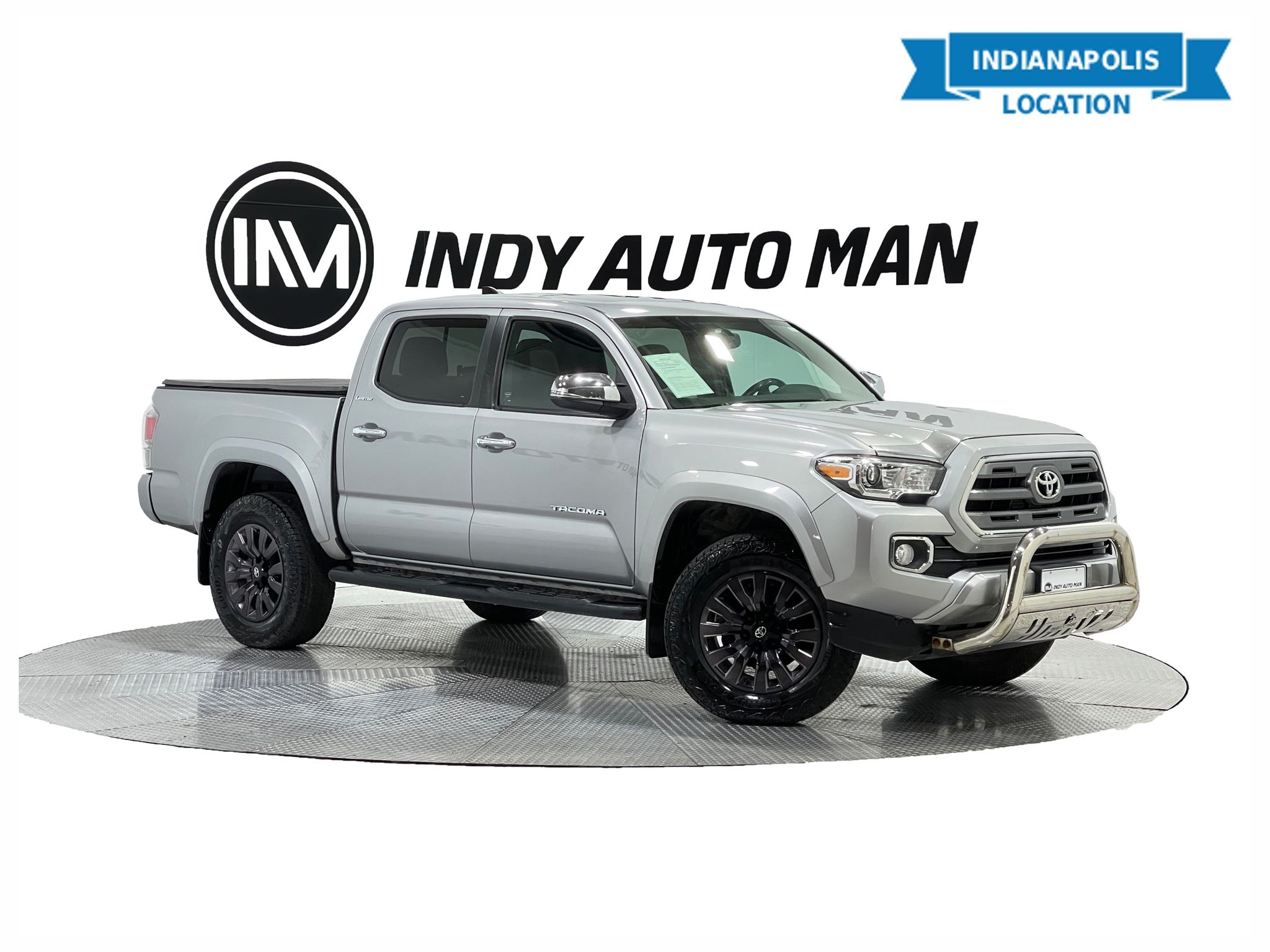 Silver Sky Metallic 2017 Toyota Tacoma Pickup Truck Four-Wheel Drive 6-Speed Automatic