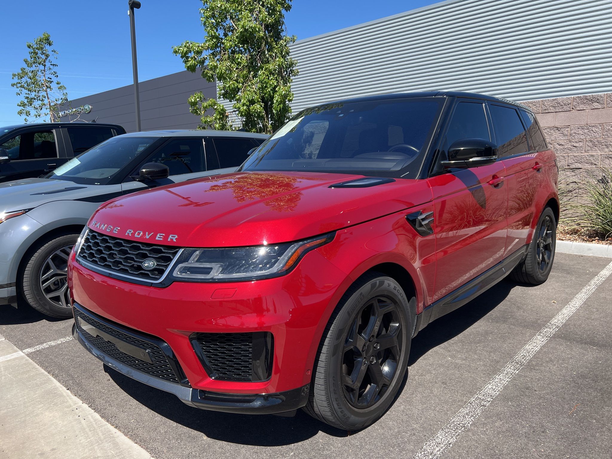 Firenze Red Metallic 2018 Land Rover Range Rover Sport V6 HSE 4WD SUV / Crossover All-Wheel Drive 8-Speed Automatic
