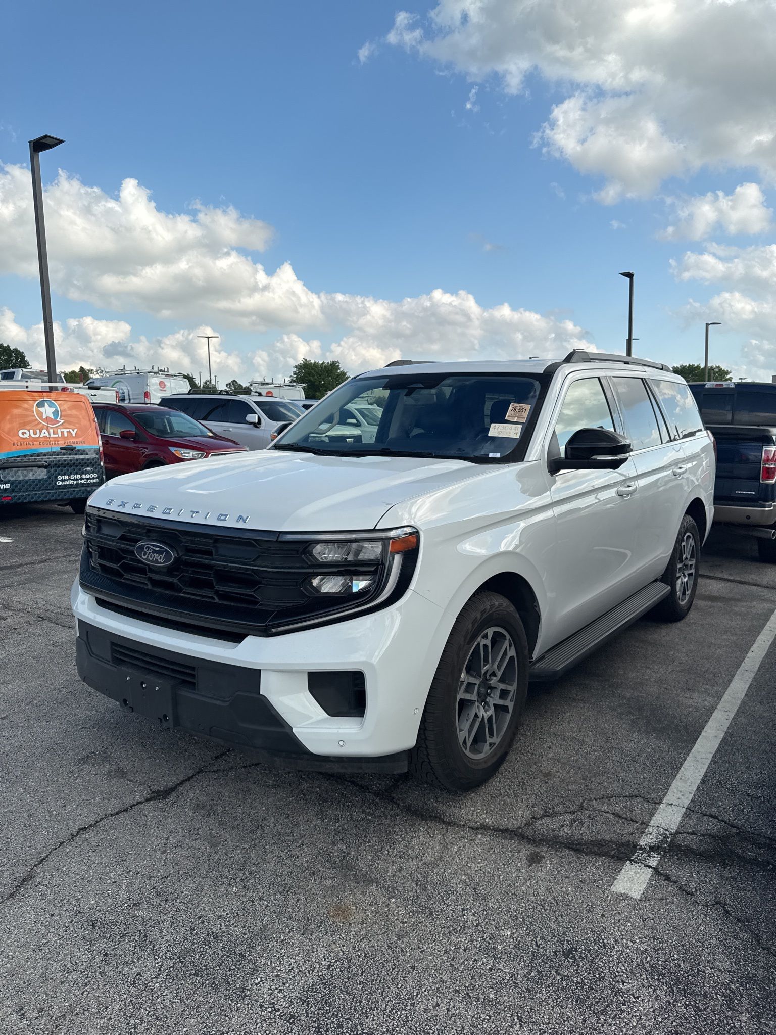Oxford White 2025 Ford Expedition Active 4WD SUV / Crossover Four-Wheel Drive Automatic