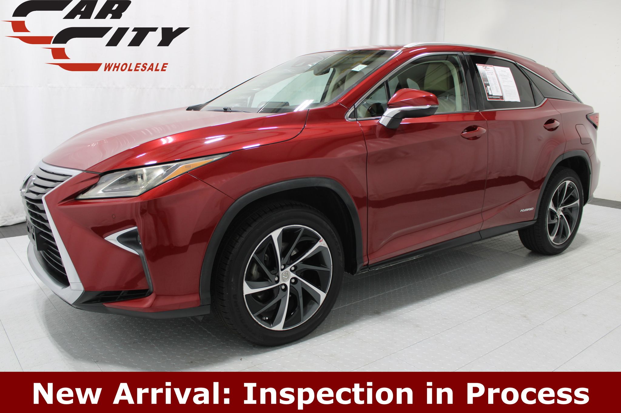 Matador Red Mica 2016 Lexus RX Hybrid SUV / Crossover All-Wheel Drive Continuously Variable Transmission