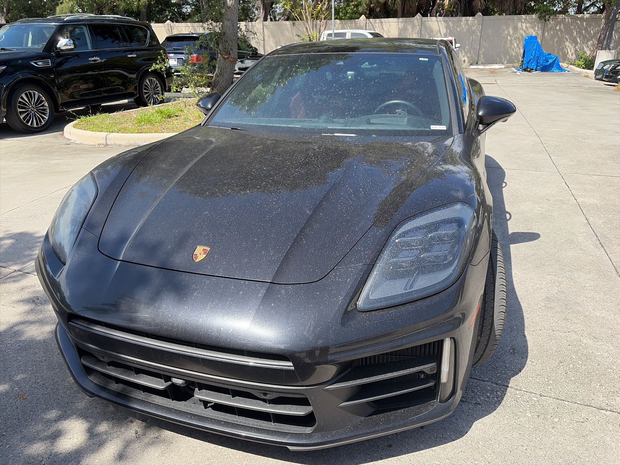 Jet Black Metallic 2024 Porsche Panamera 4 AWD Sedan All-Wheel Drive 8-Speed Dual Clutch