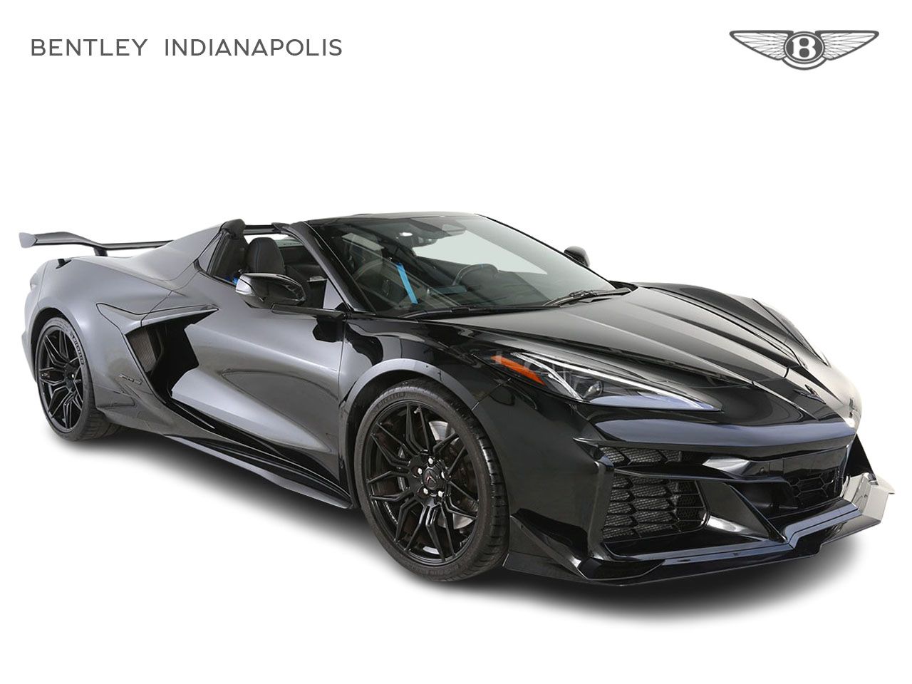 Black 2025 Chevrolet Corvette Convertible Rear-Wheel Drive 8-Speed Dual Clutch