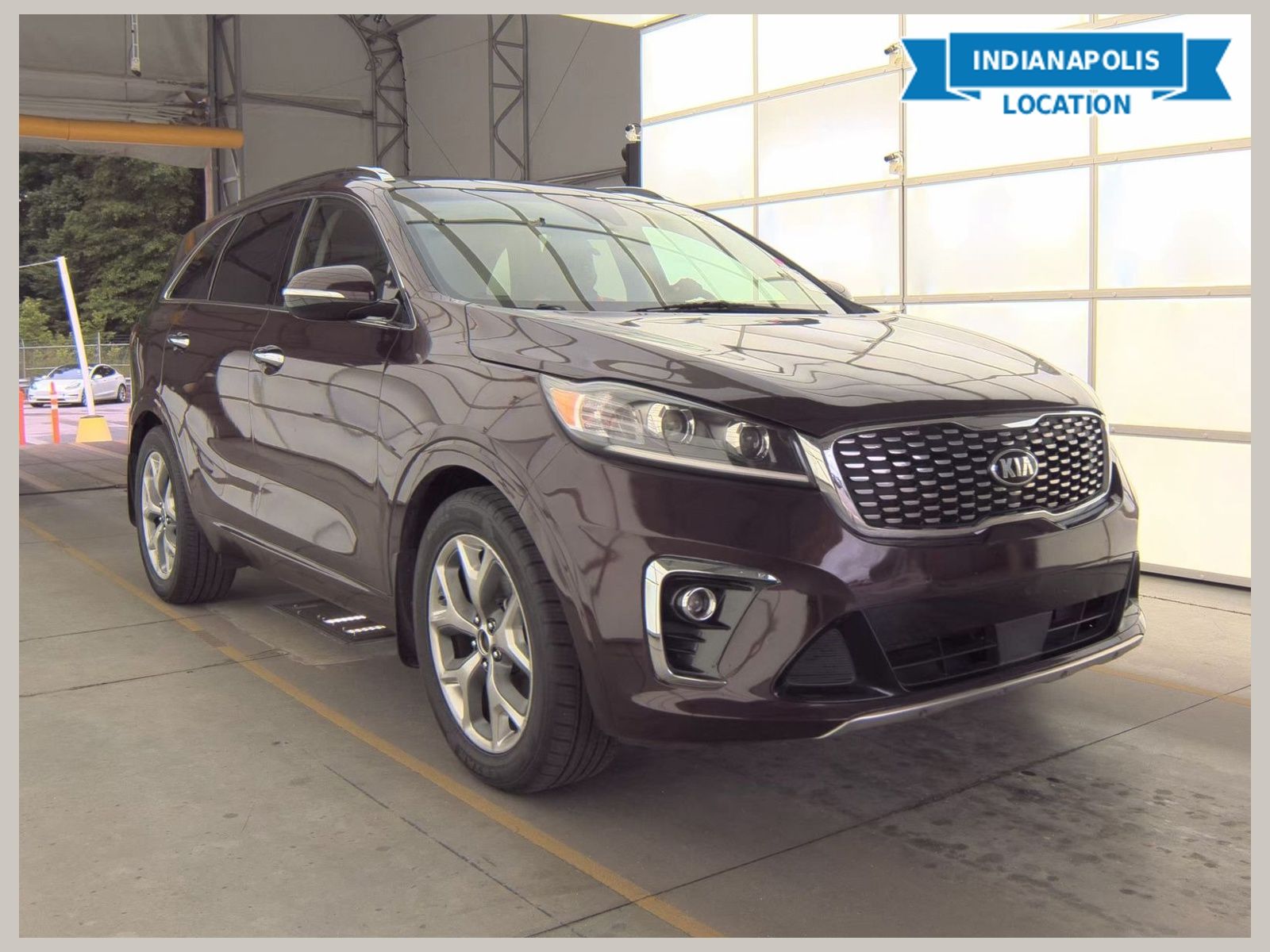 Red (Sangria) 2019 Kia Sorento SX V6 FWD SUV / Crossover Front-Wheel Drive 8-Speed Automatic
