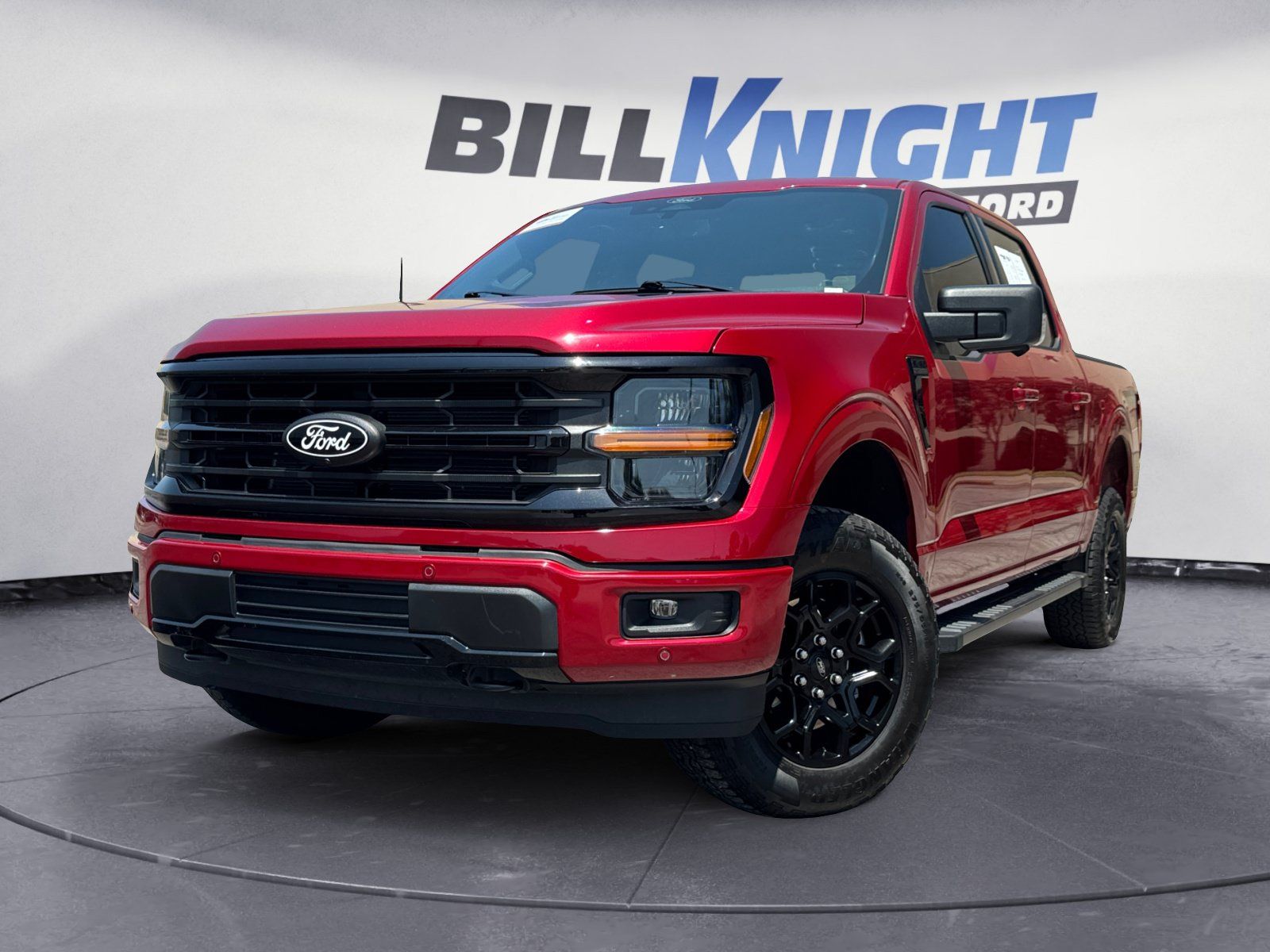 Rapid Red Metallic Tinted Clearcoat 2025 Ford F-150 Pickup Truck Four-Wheel Drive Automatic