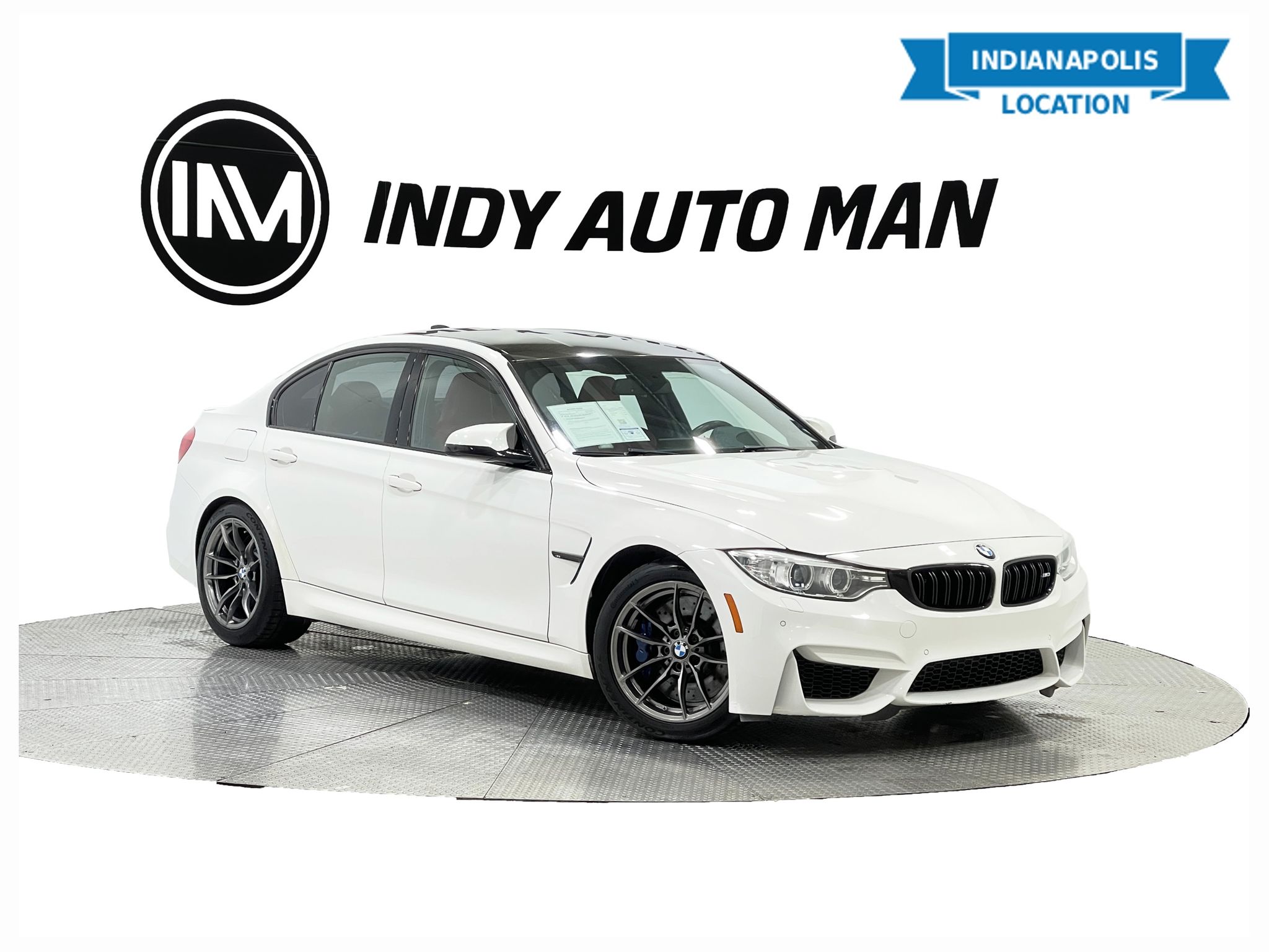 Alpine White 2016 BMW M3 Sedan RWD Sedan Rear-Wheel Drive 6-Speed Manual