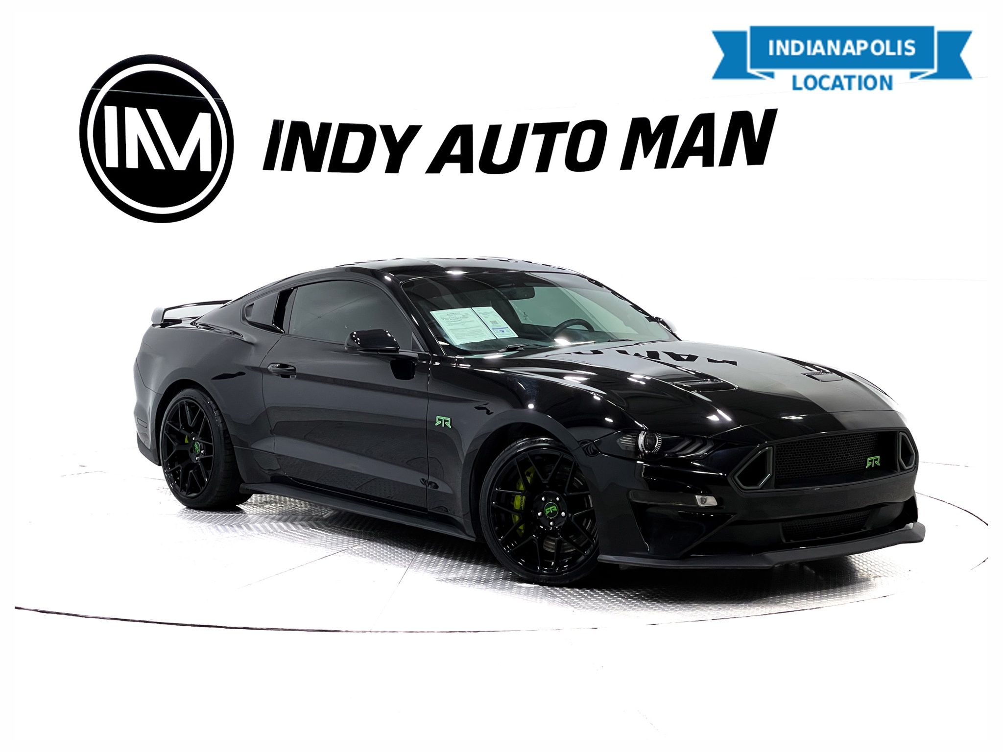 Shadow Black 2018 Ford Mustang GT Premium Coupe RWD Coupe Rear-Wheel Drive 6-Speed Manual