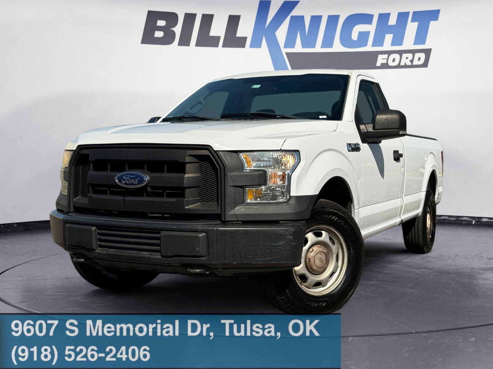 Oxford White 2016 Ford F-150 XL 4WD Pickup Truck Four-Wheel Drive 6-Speed Automatic