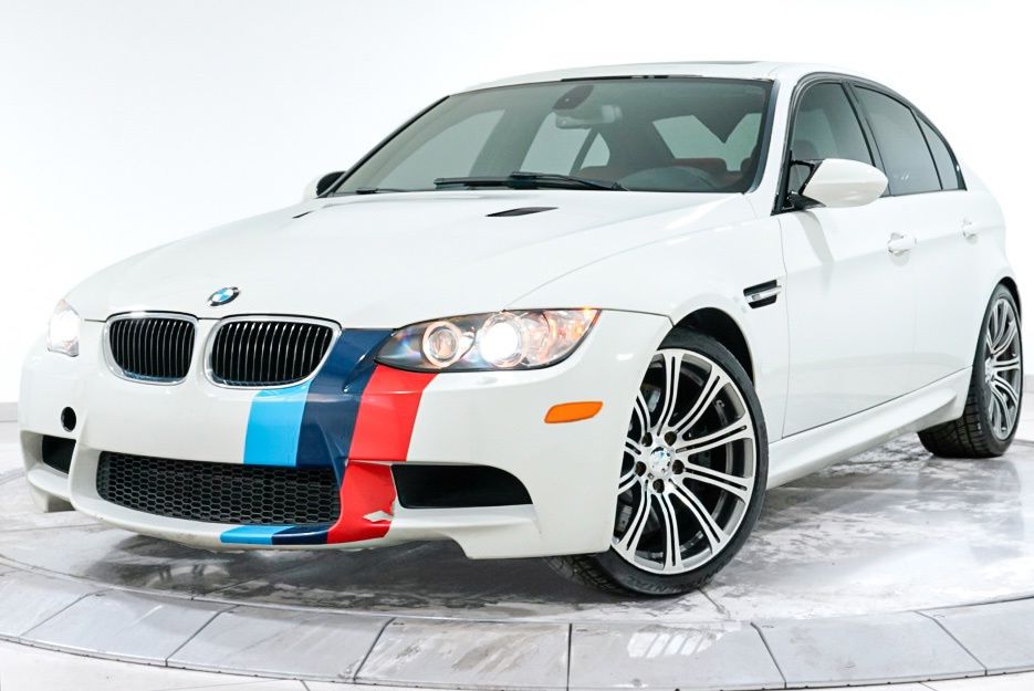Alpine White 2011 BMW M3 Sedan Rear-Wheel Drive 7-Speed Automatic