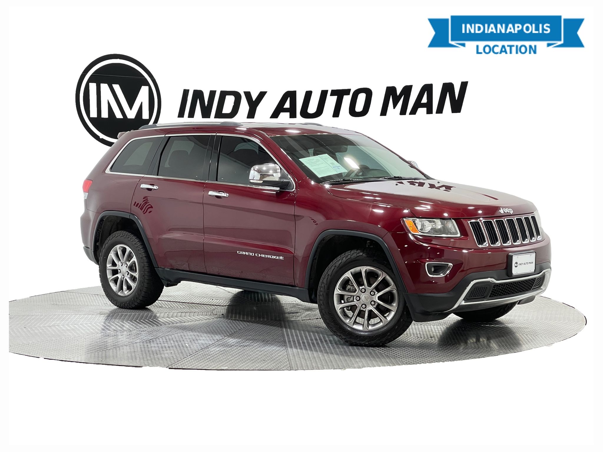 Velvet Red Pearlcoat 2016 Jeep Grand Cherokee SUV / Crossover Four-Wheel Drive 8-Speed Automatic