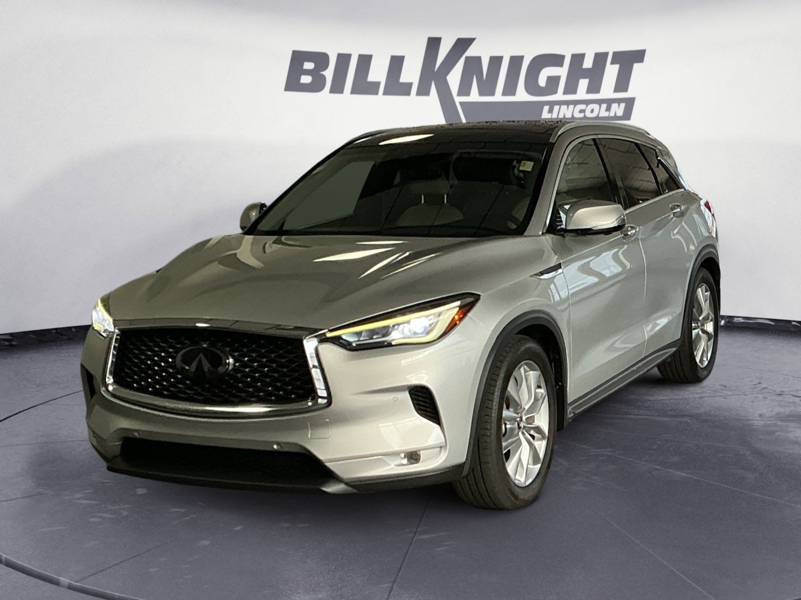 Gray (Liquid Platinum) 2019 INFINITI QX50 SUV / Crossover All-Wheel Drive Continuously Variable Transmission