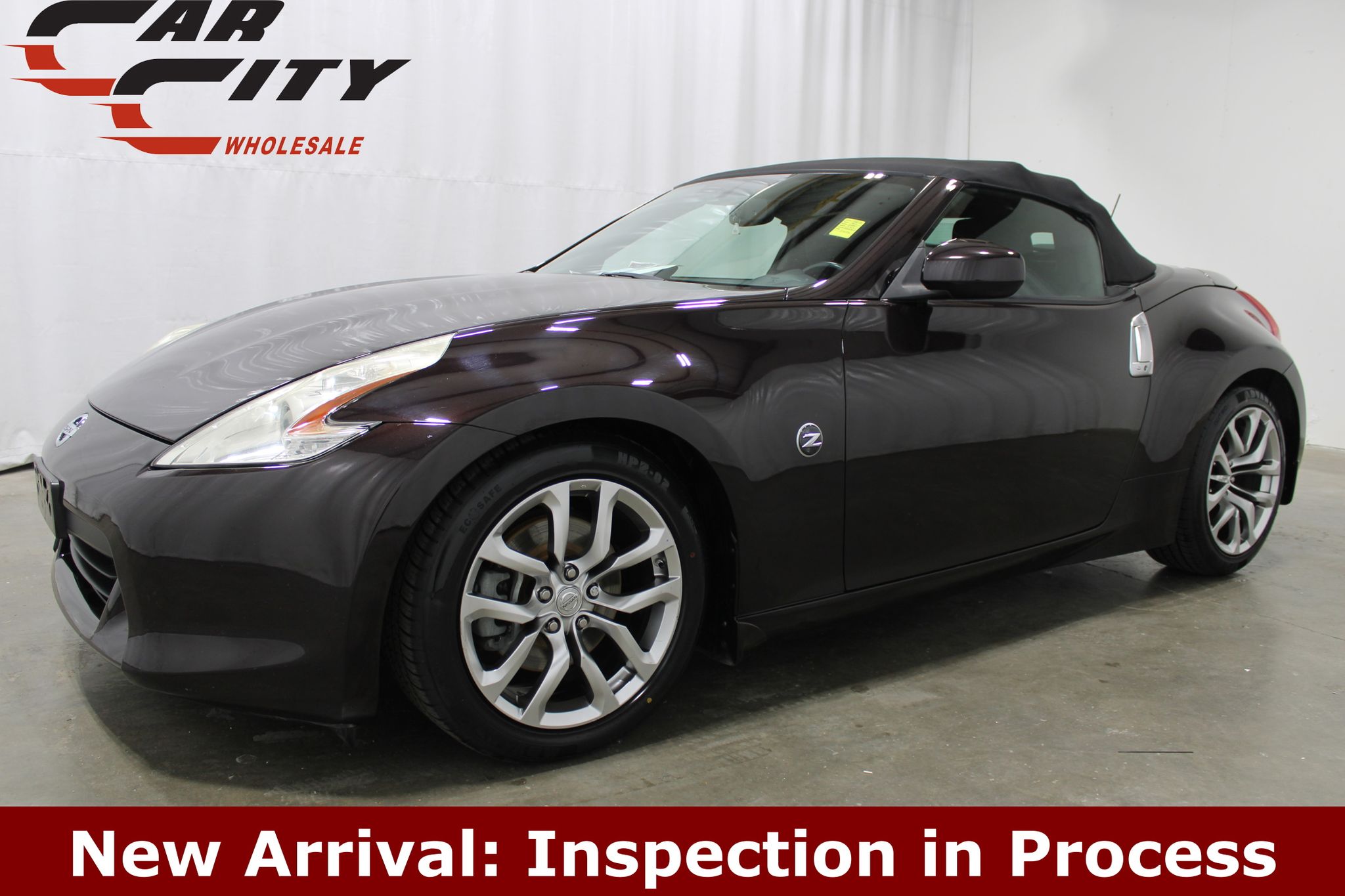 Black Cherry Metallic 2012 Nissan 370Z Base Coupe Rear-Wheel Drive 7-Speed Automatic