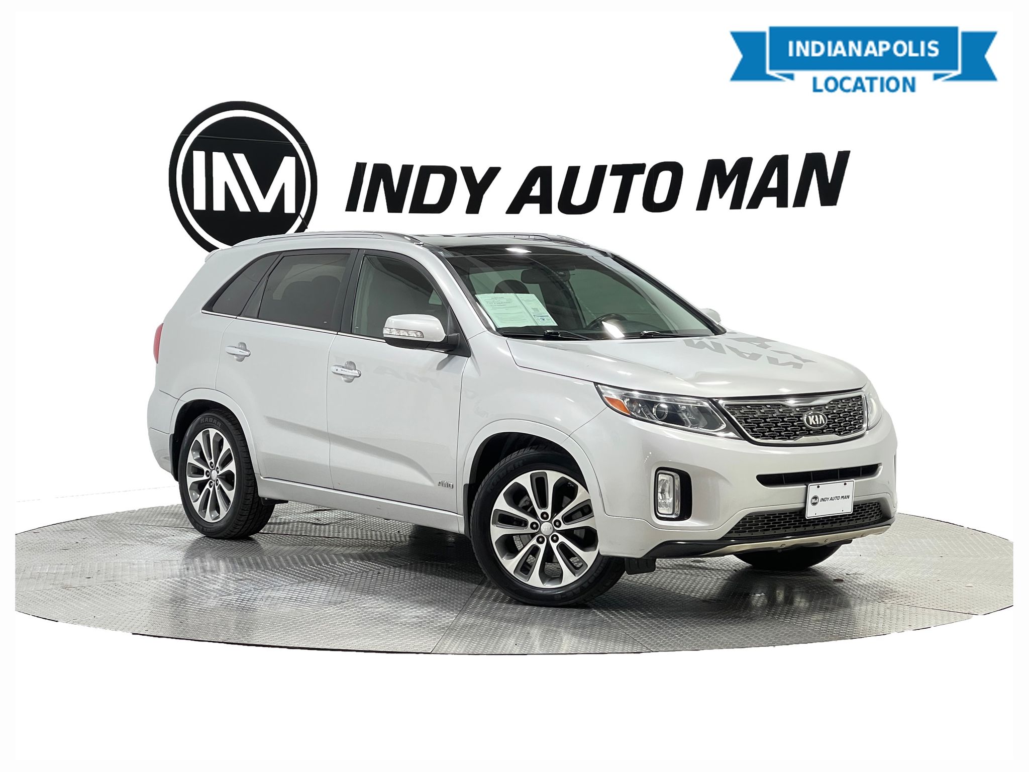 Bright Silver 2014 Kia Sorento SUV / Crossover All-Wheel Drive 6-Speed Automatic