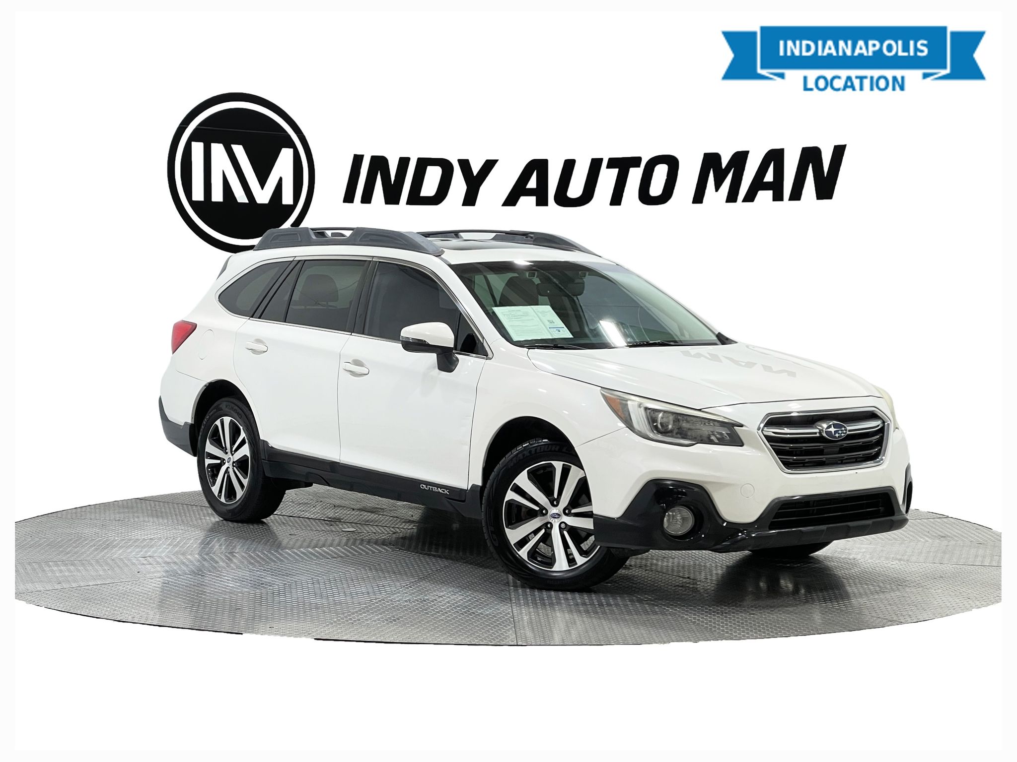 Crystal White Pearl 2018 Subaru Outback 2.5i Limited AWD Wagon All-Wheel Drive Continuously Variable Transmission