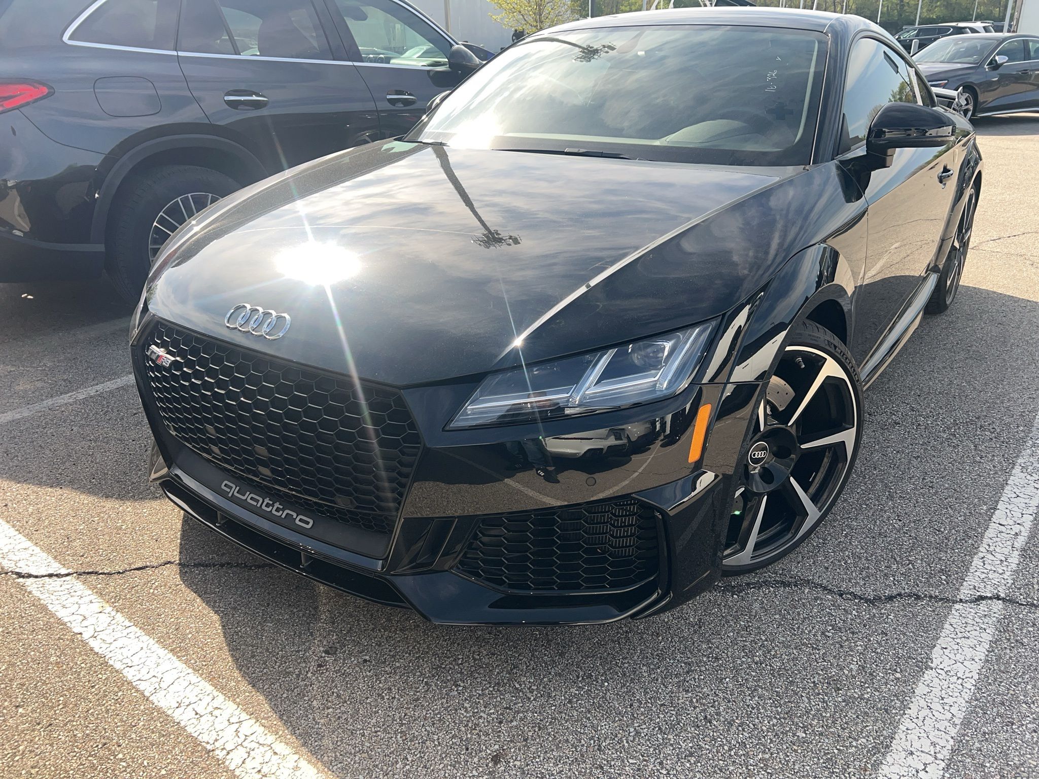 Black 2021 Audi TT RS 2.5T quattro AWD Coupe All-Wheel Drive 7-Speed Automatic