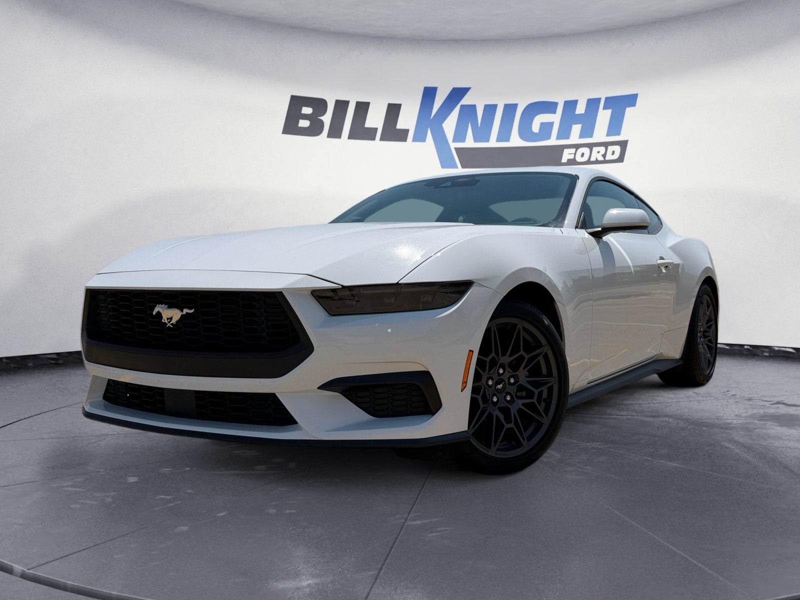 Oxford White 2025 Ford Mustang Coupe Rear-Wheel Drive Automatic