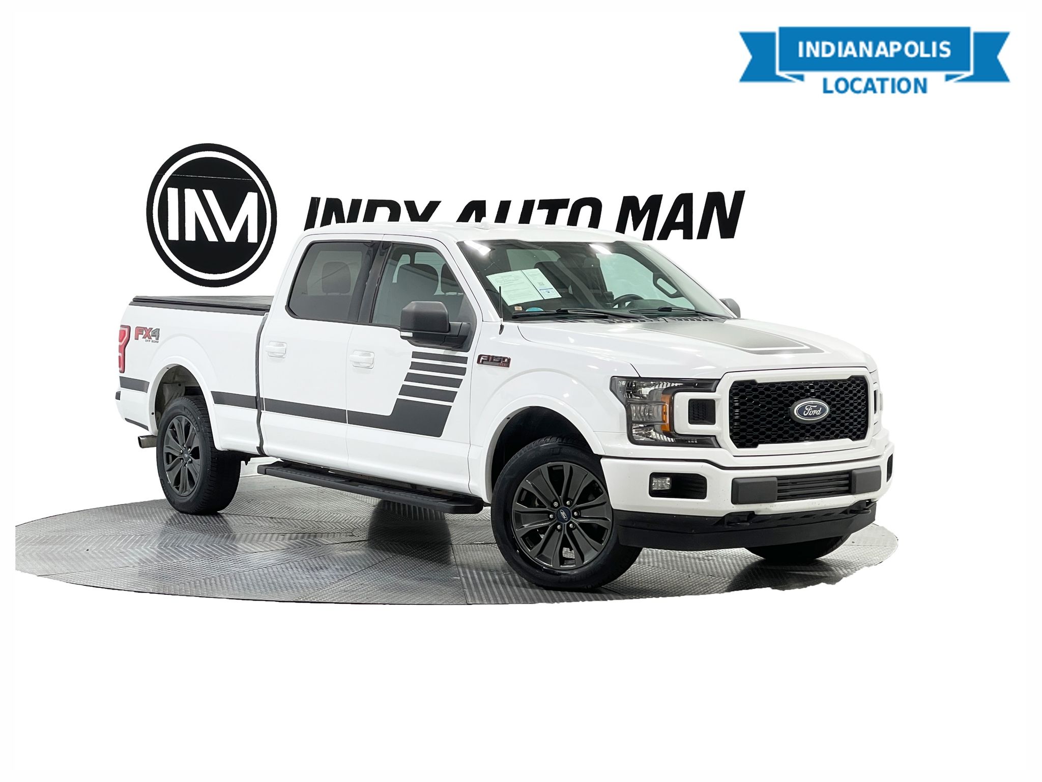 Oxford White 2018 Ford F-150 Pickup Truck Four-Wheel Drive Automatic