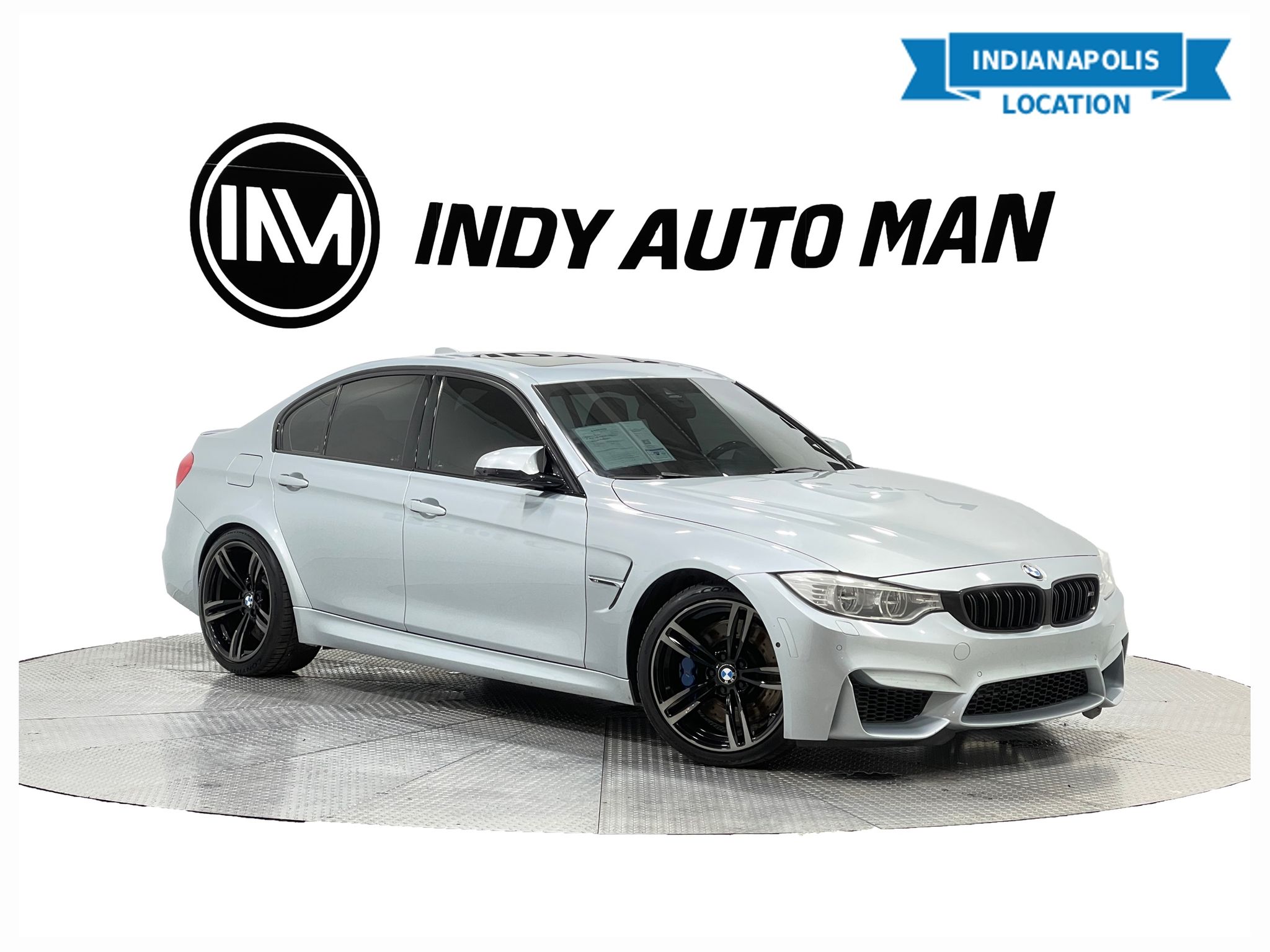 Silverstone Metallic 2015 BMW M3 Sedan RWD Sedan Rear-Wheel Drive 6-Speed Manual