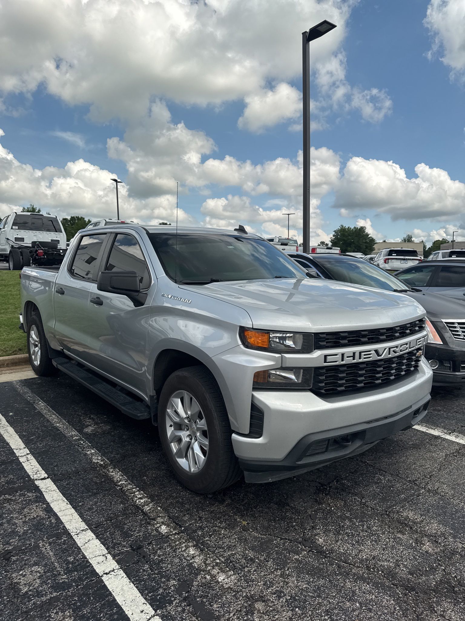Used 2021 Chevrolet Silverado 1500 Custom 4D Crew Cab