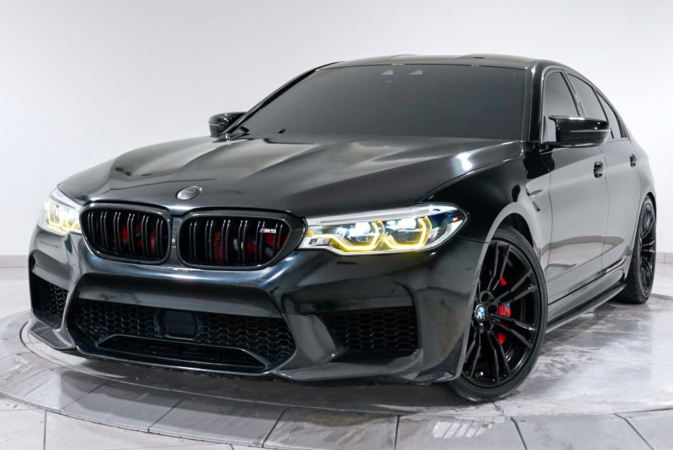 Singapore Gray Metallic 2019 BMW M5 Sedan All-Wheel Drive 8-Speed Automatic