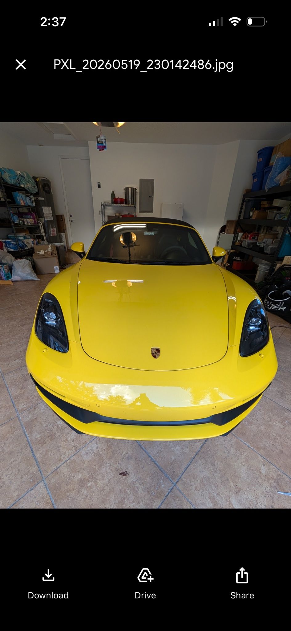 Racing Yellow 2024 Porsche 718 Boxster GTS 4.0 RWD Convertible Rear-Wheel Drive 6-Speed Manual