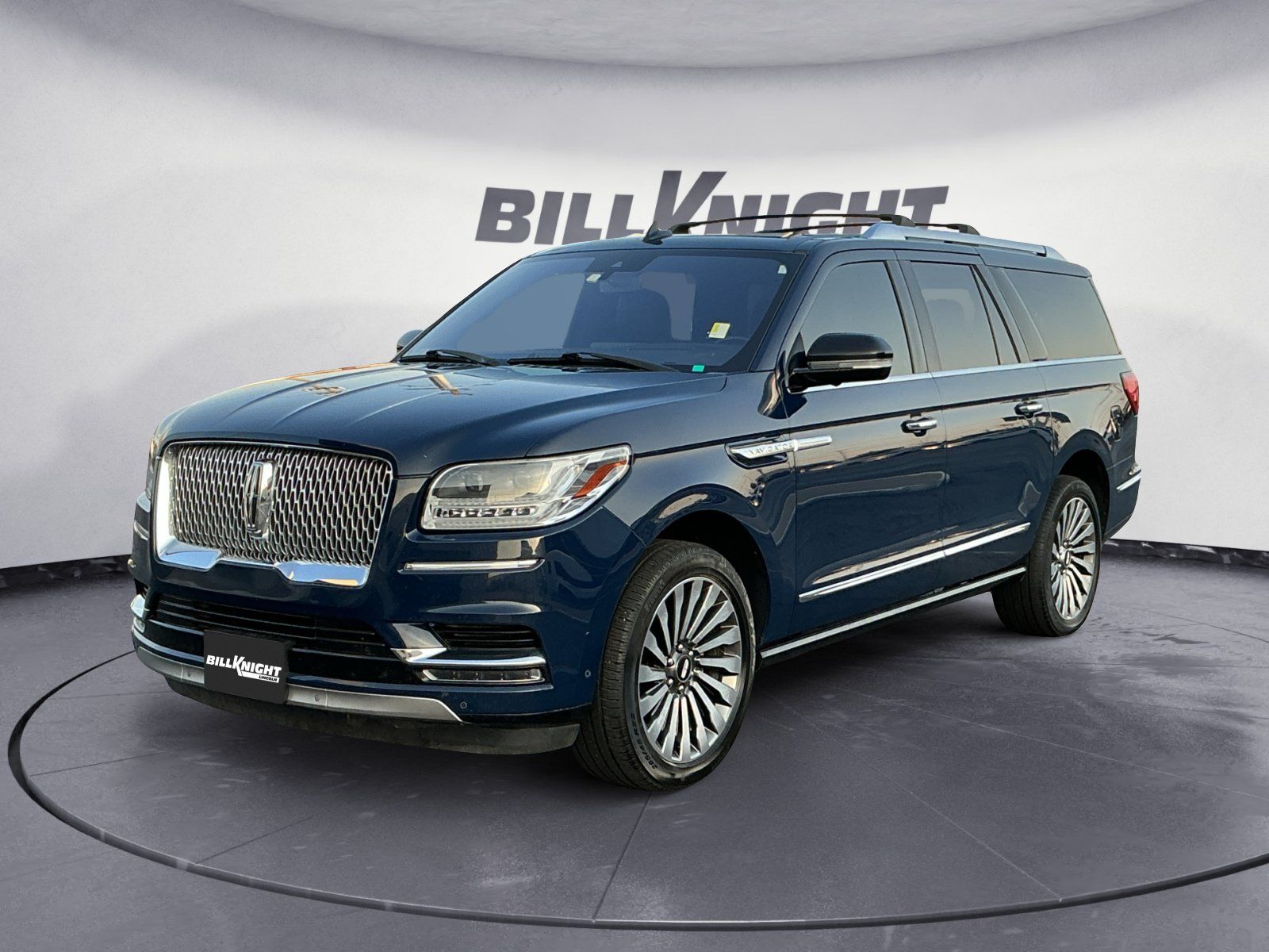 Blue 2018 Lincoln Navigator SUV / Crossover Four-Wheel Drive Automatic