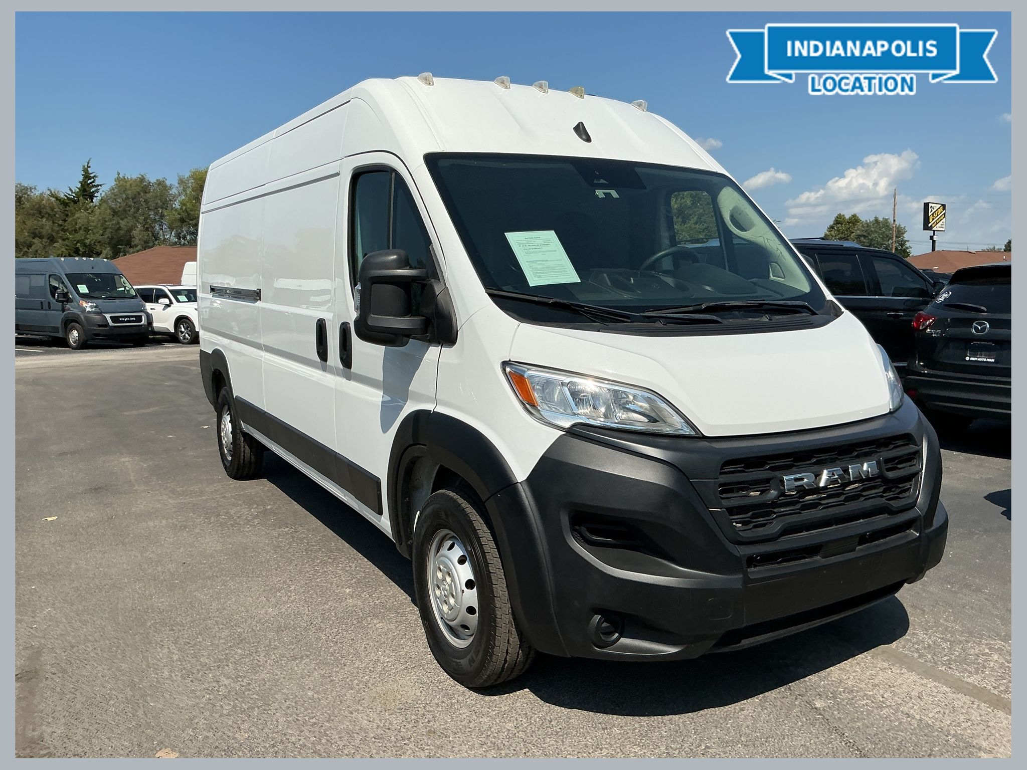 2023 RAM ProMaster 3500 159 High Roof Cargo Van FWD