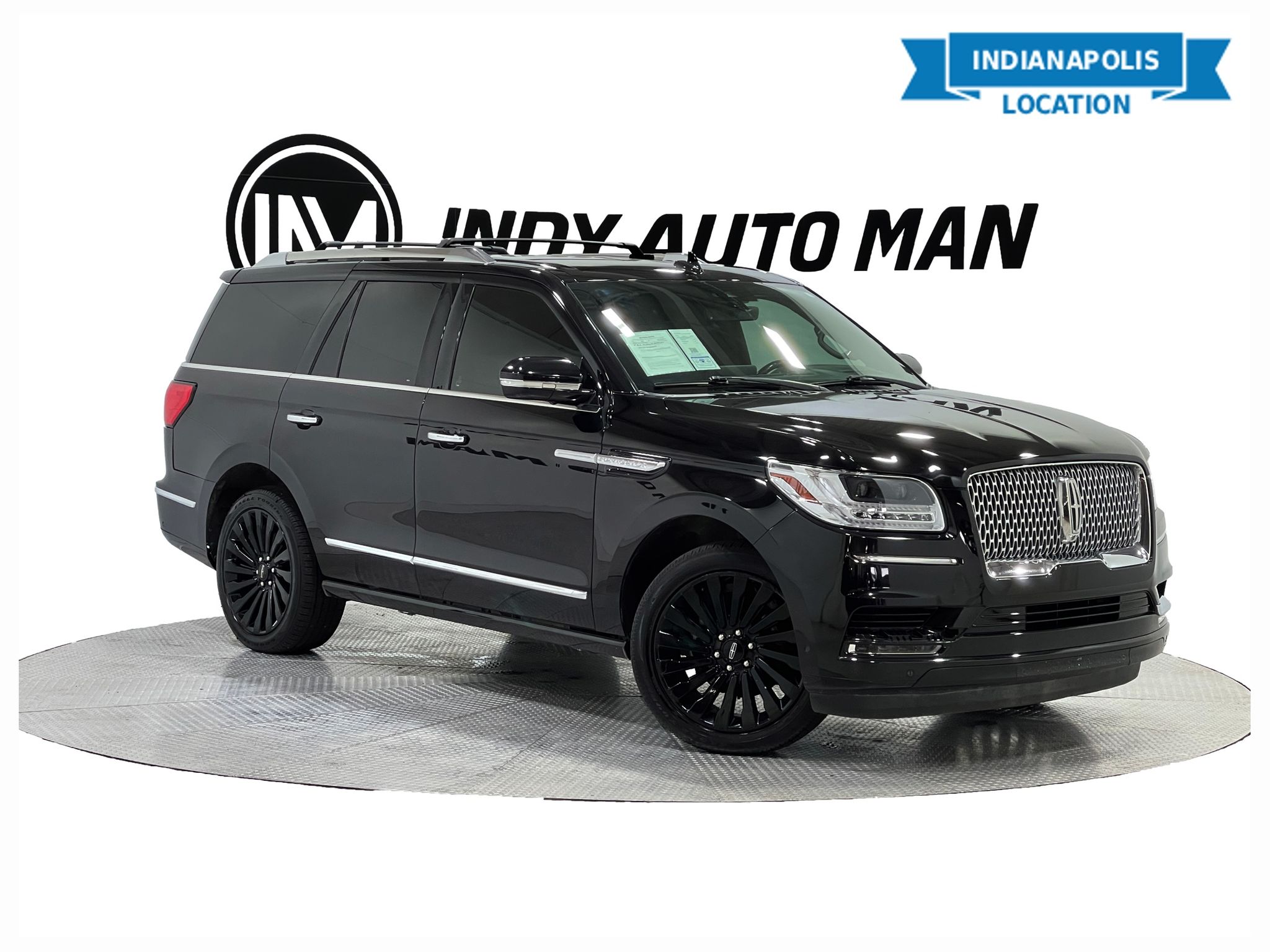 Black Metallic 2019 Lincoln Navigator SUV / Crossover Four-Wheel Drive Automatic
