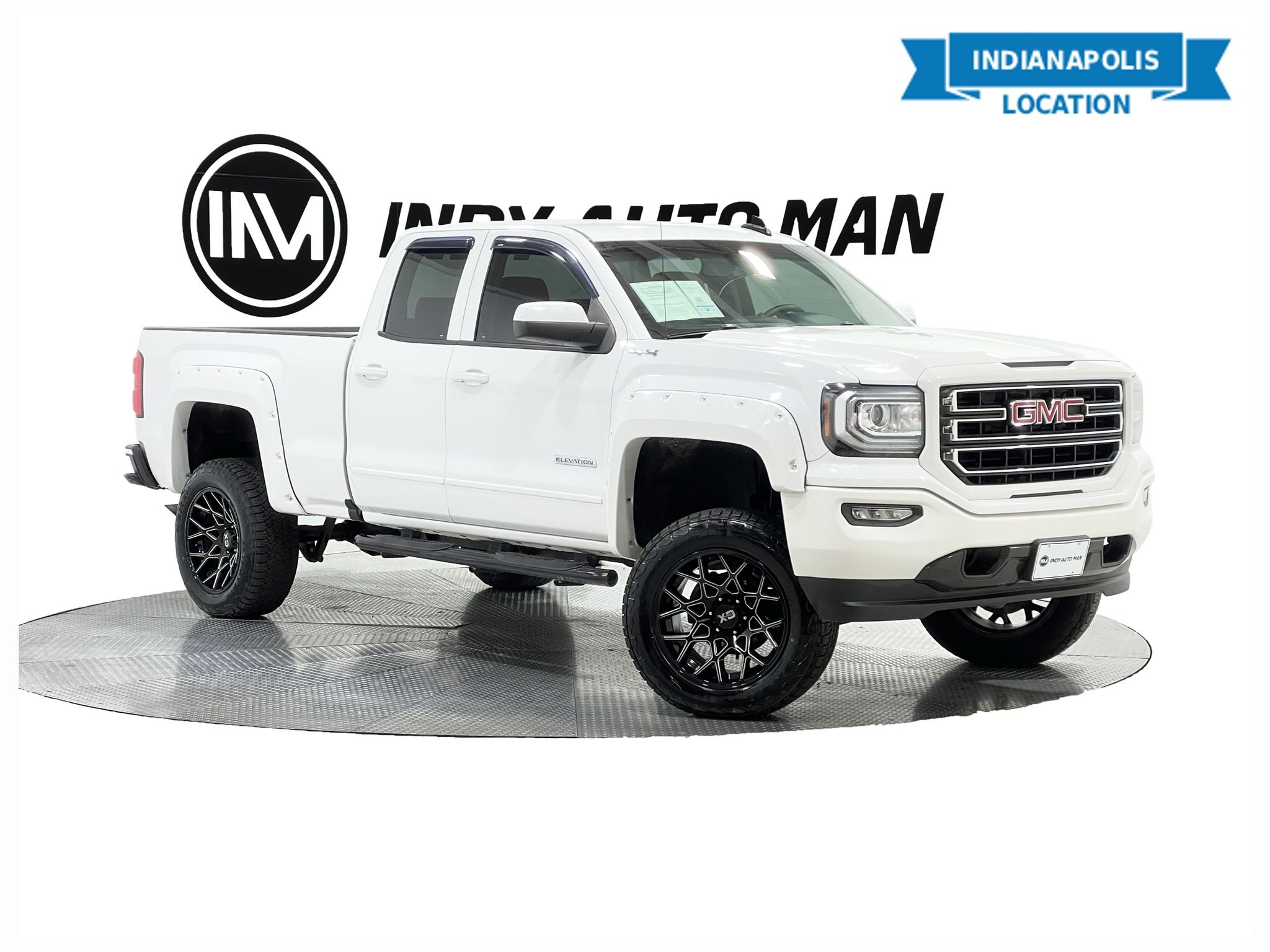 Summit White 2017 GMC Sierra 1500 Pickup Truck Four-Wheel Drive 6-Speed Automatic Overdrive