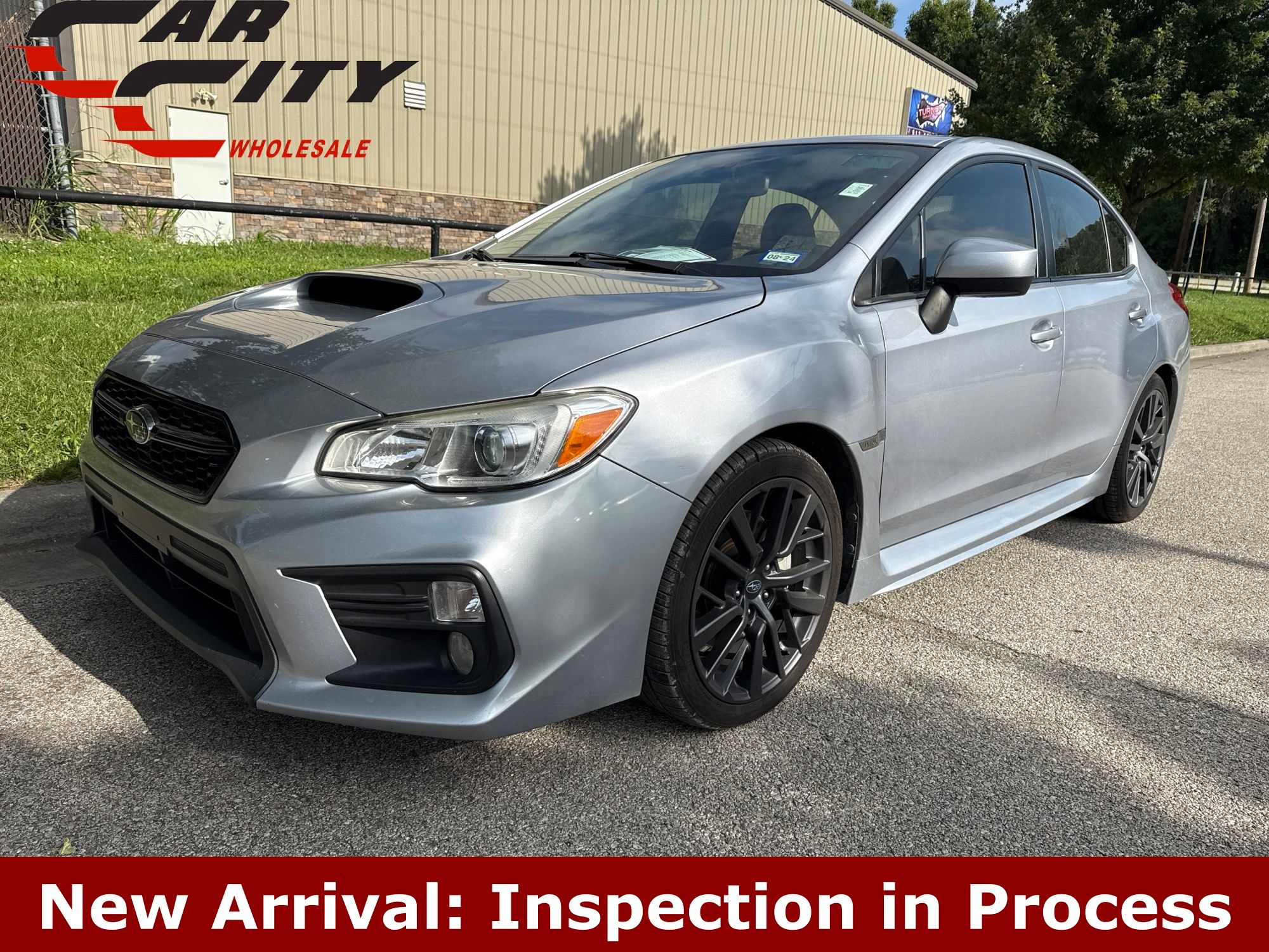 Ice Silver Metallic 2021 Subaru WRX Sedan All-Wheel Drive 6-Speed Manual