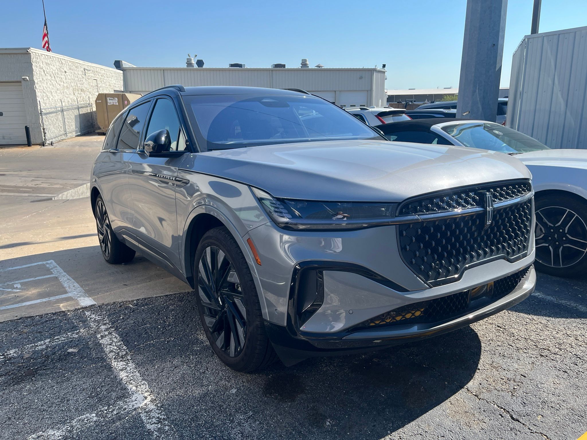 Gray Metallic 2024 Lincoln Nautilus SUV / Crossover All-Wheel Drive Continuously Variable Transmission