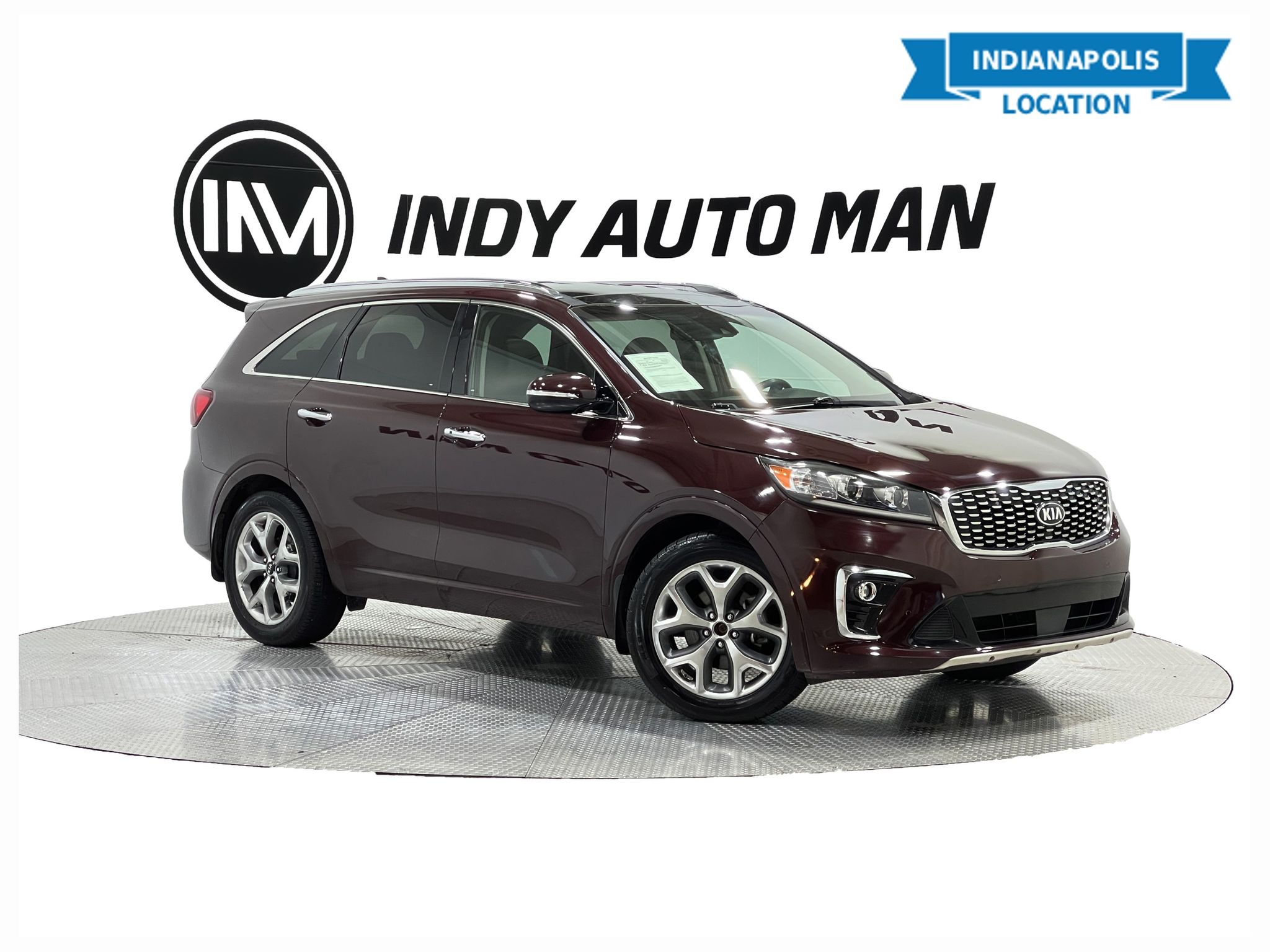 Red (Sangria) 2019 Kia Sorento SX V6 FWD SUV / Crossover Front-Wheel Drive 8-Speed Automatic