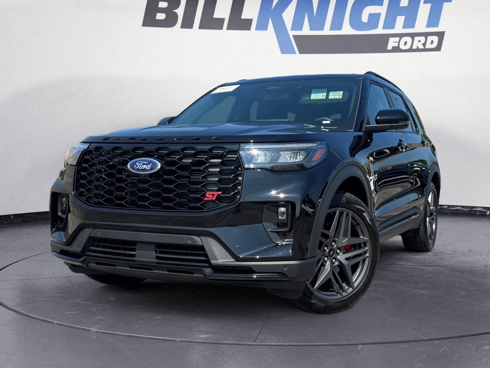 Agate Black Metallic 2026 Ford Explorer SUV / Crossover All-Wheel Drive Automatic