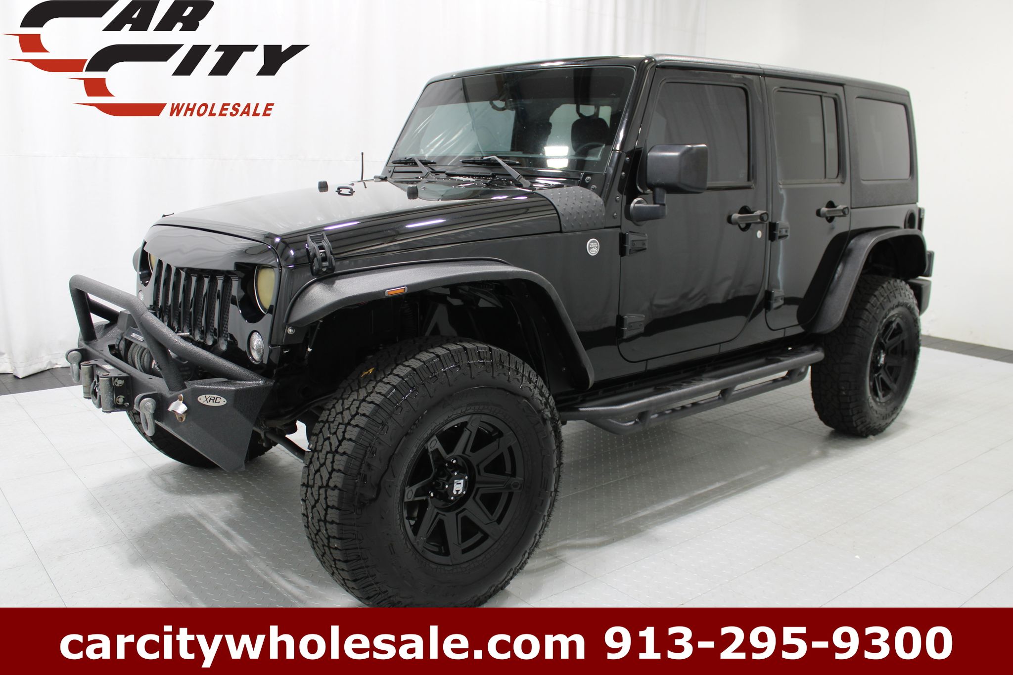 Black Clearcoat 2015 Jeep Wrangler SUV / Crossover Four-Wheel Drive 5-Speed Automatic
