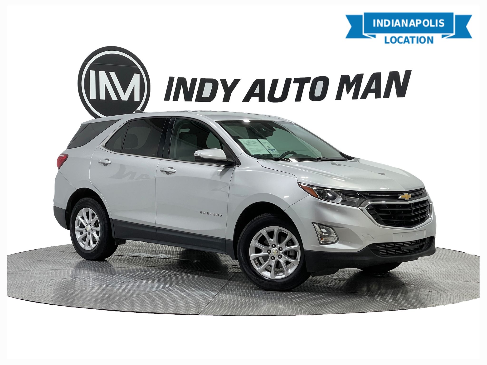 Silver Ice Metallic 2019 Chevrolet Equinox 1.5T LT AWD SUV / Crossover Four-Wheel Drive 6-Speed Automatic Overdrive