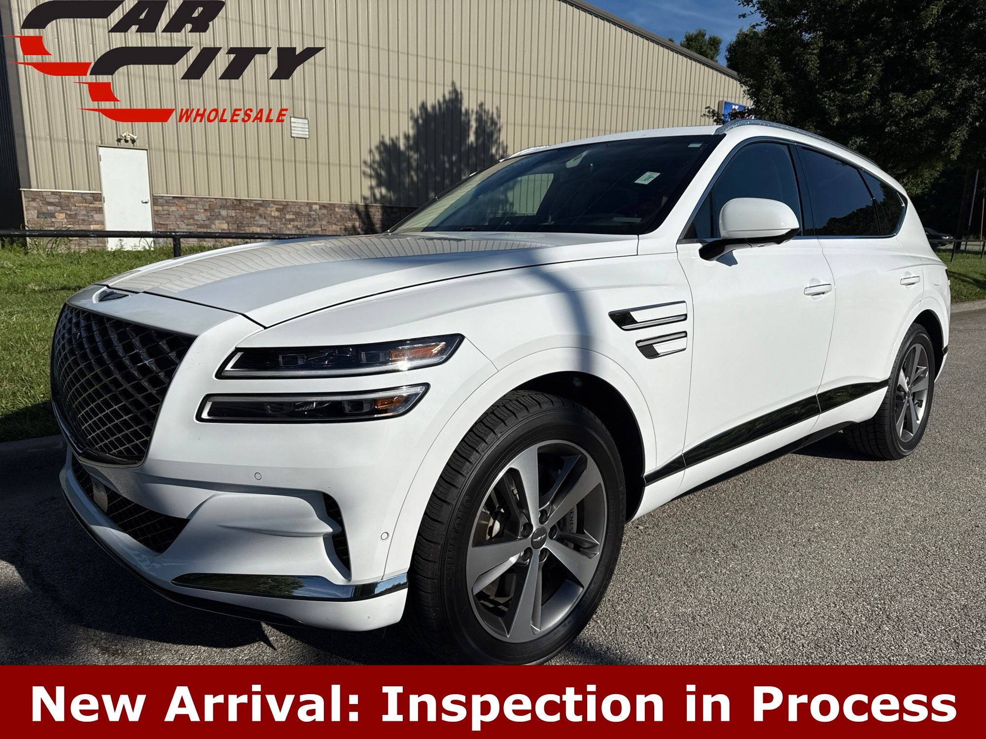Alta White 2023 Genesis GV80 SUV / Crossover All-Wheel Drive 8-Speed Automatic