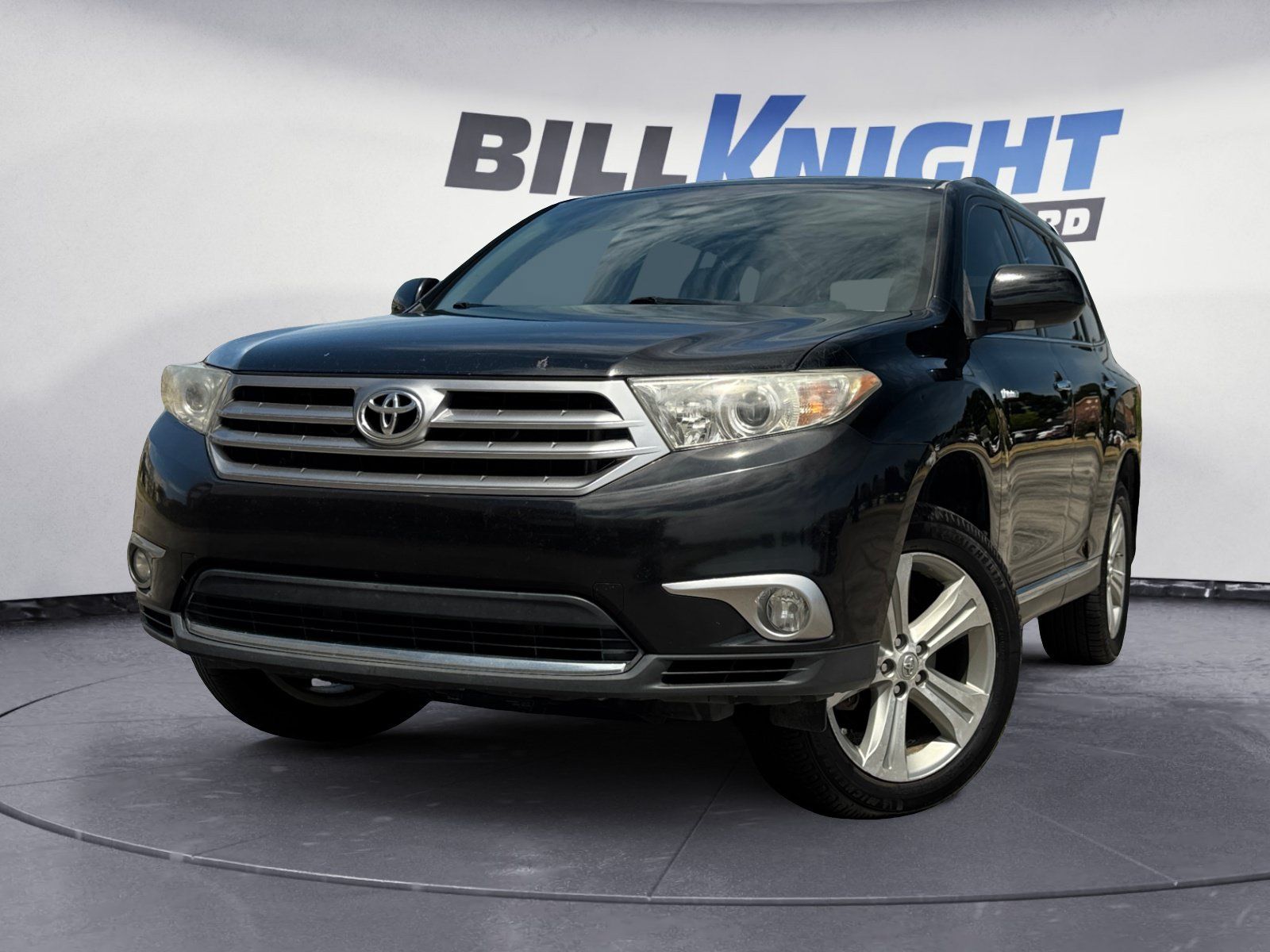 Black 2012 Toyota Highlander SUV / Crossover All-Wheel Drive 5-Speed Automatic Overdrive