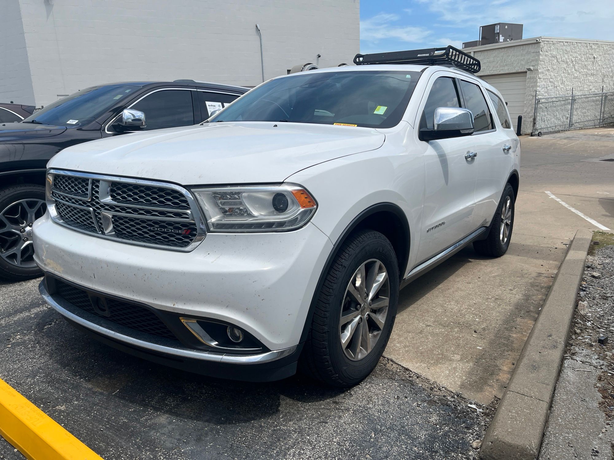 Bright White Clearcoat 2015 Dodge Durango SUV / Crossover All-Wheel Drive 8-Speed Automatic