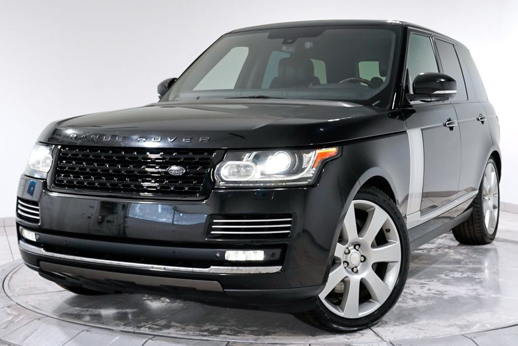 Black 2014 Land Rover Range Rover SUV / Crossover Four-Wheel Drive 8-Speed Automatic