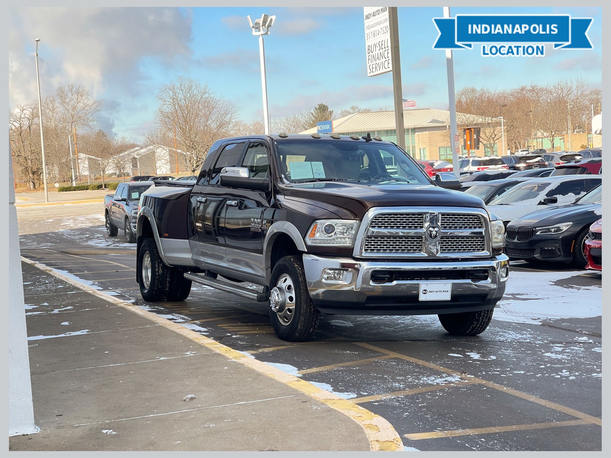 2013 RAM 3500 Laramie Mega Cab DRW 4WD