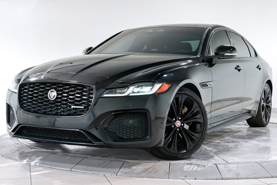 Red (Maroon) 2022 Jaguar XF Sedan All-Wheel Drive 8-Speed Automatic