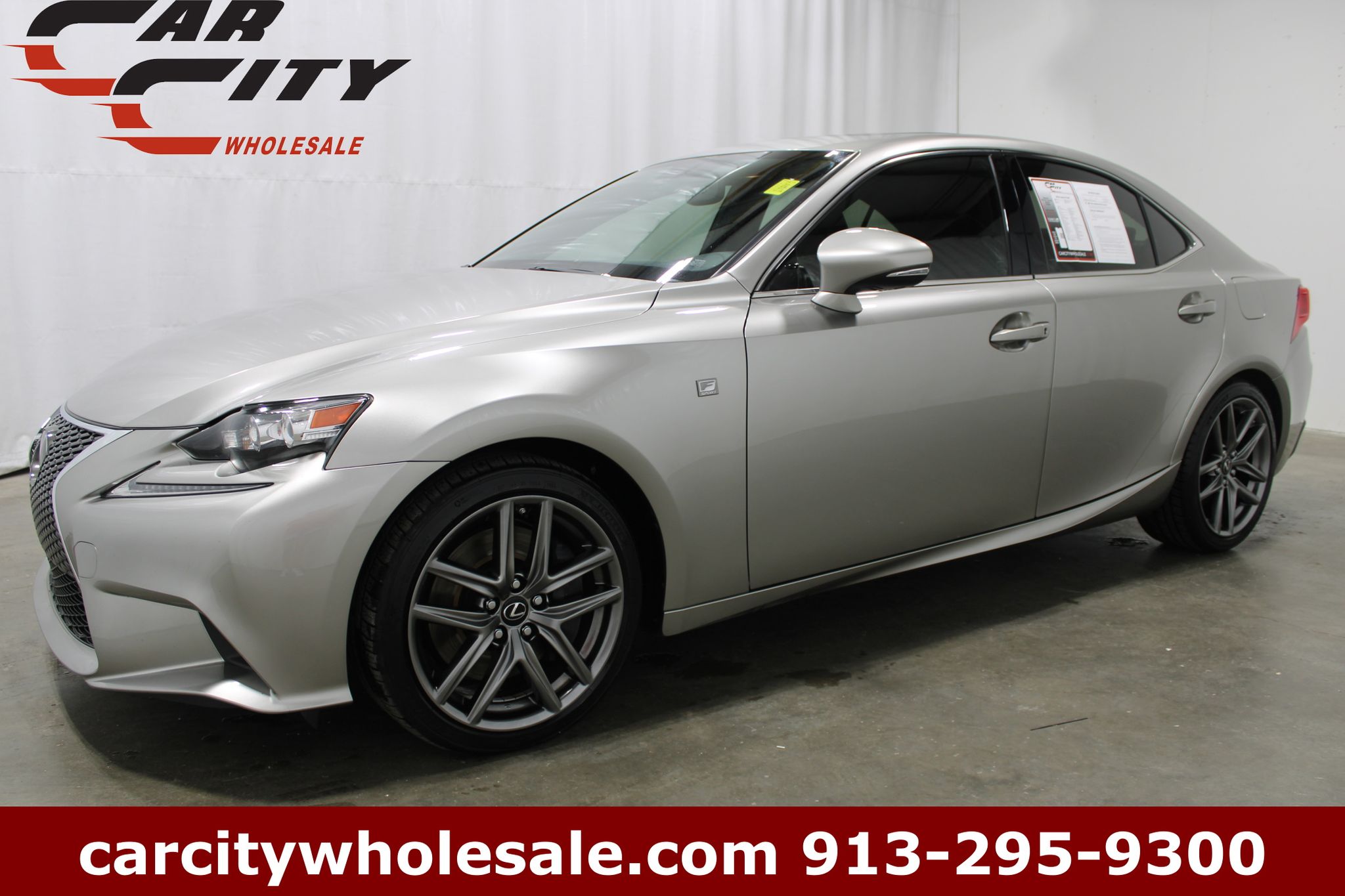 Silver 2016 Lexus IS 350 AWD Sedan All-Wheel Drive 6-Speed Automatic